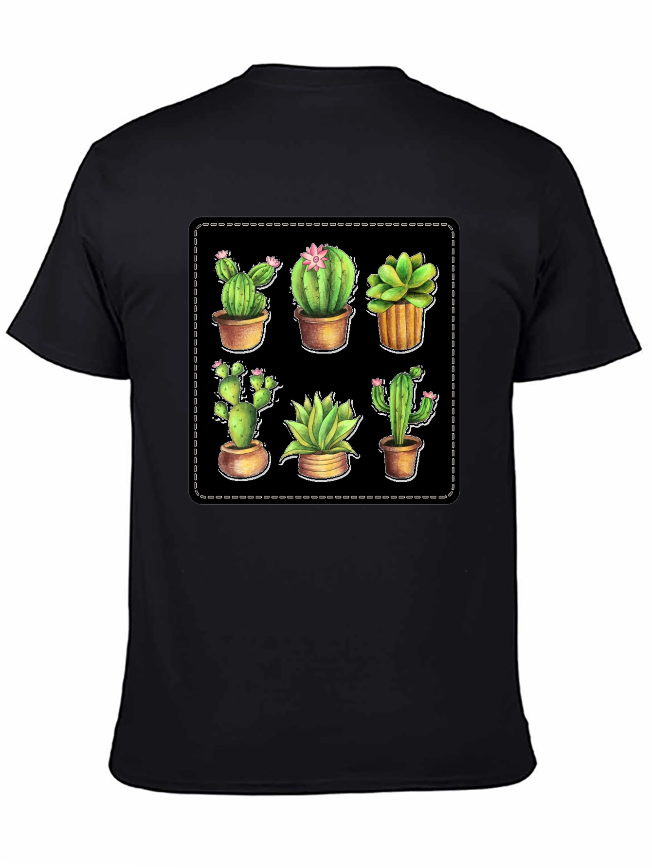 Cactus Plant T-Shirt - Unique Design