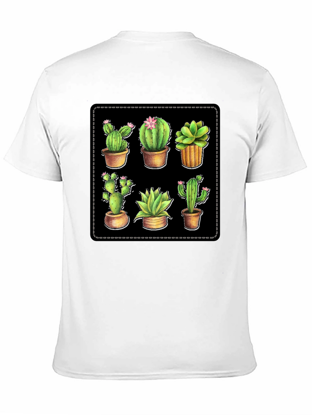 Cactus Plant T-Shirt - Unique Design