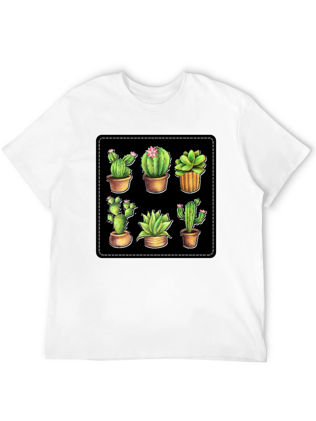 Cactus Plant T-Shirt - Unique Design