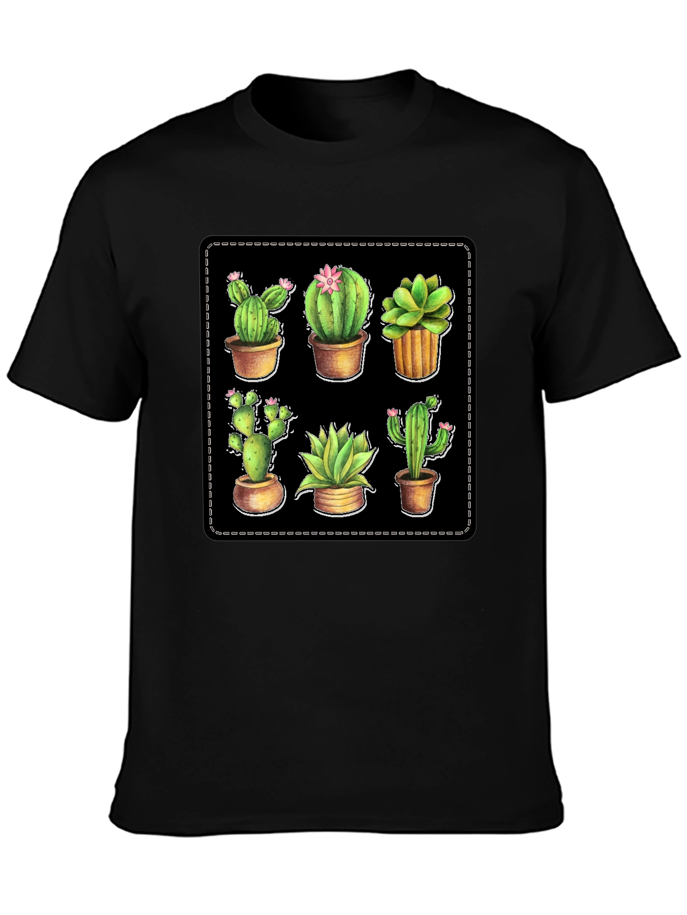Cactus Plant T-Shirt - Unique Design