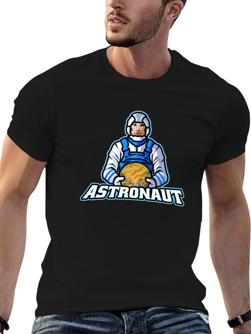 Astronaut Graphic Tee - Space Explorer T-Shirt