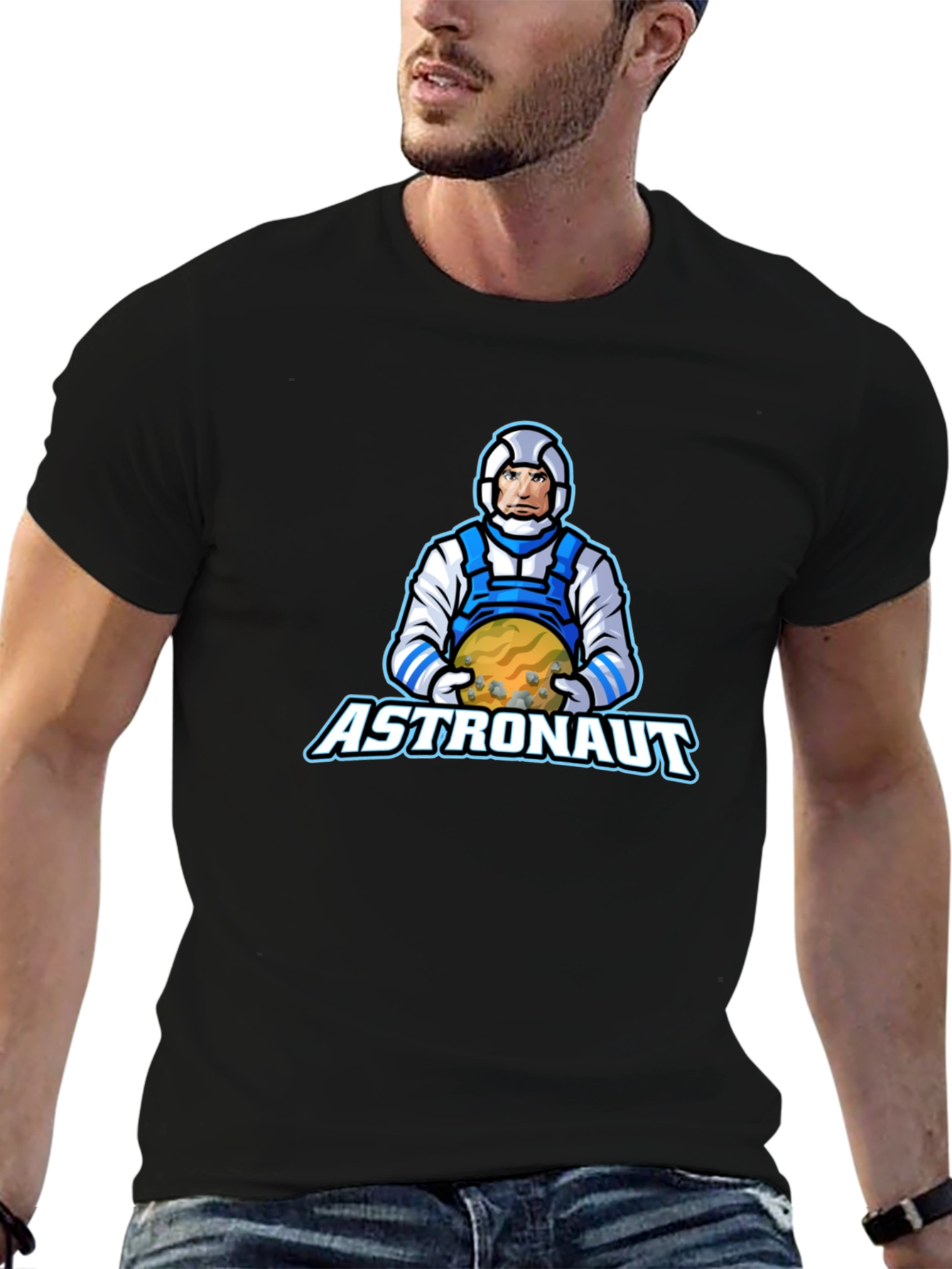 Astronaut Graphic Tee - Space Explorer T-Shirt