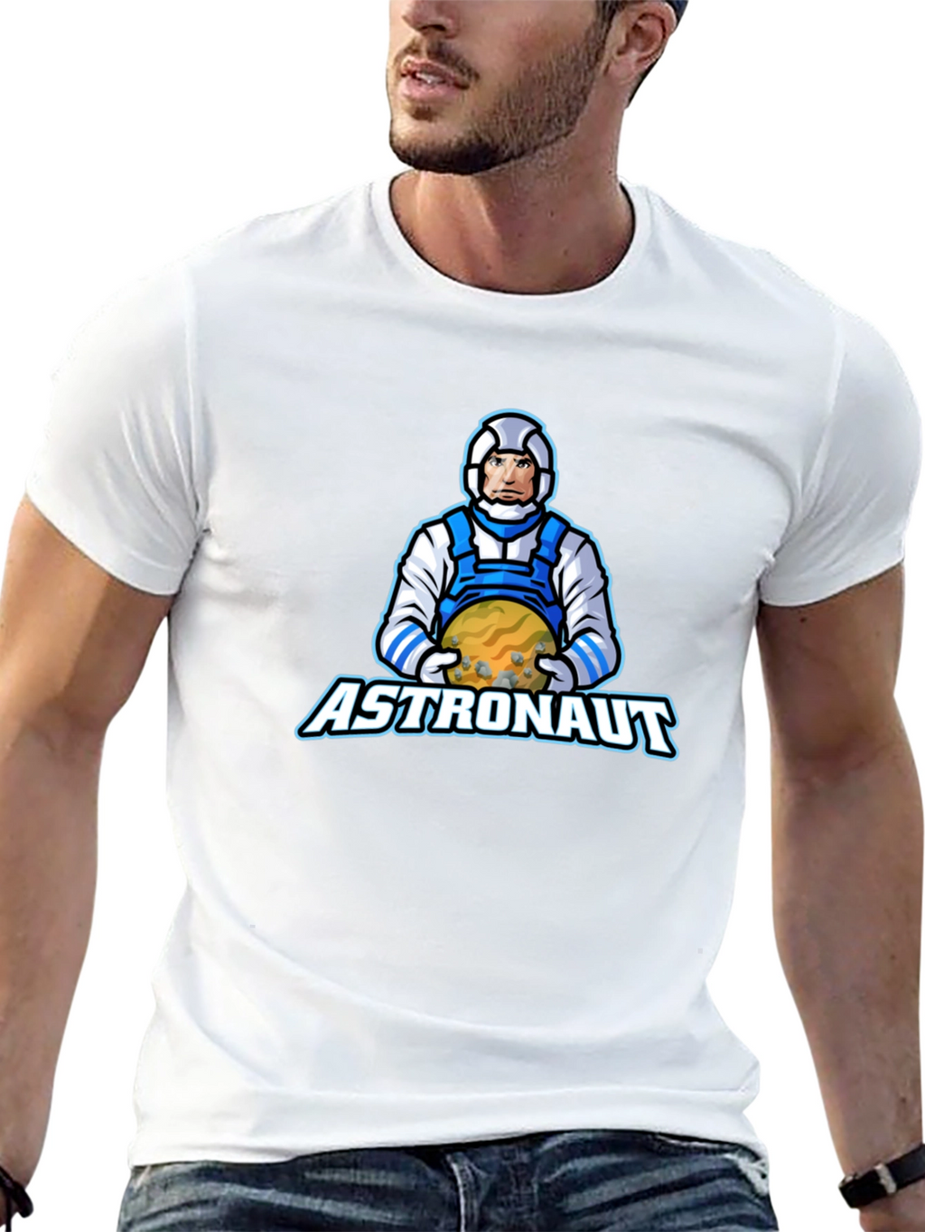 Astronaut Graphic Tee - Space Explorer T-Shirt