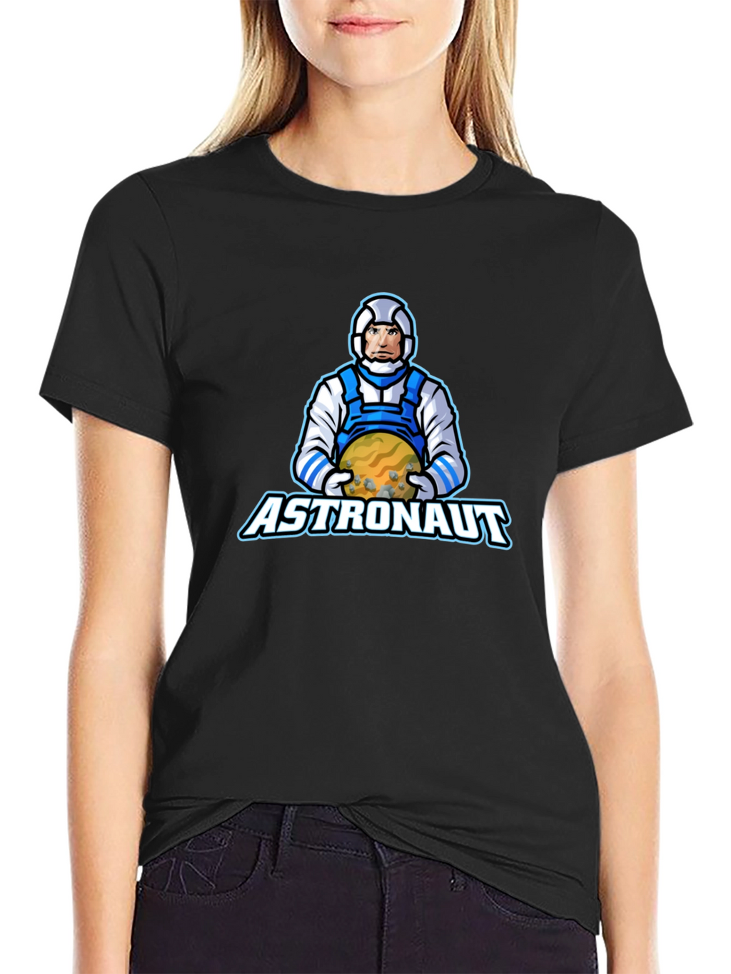 Astronaut Graphic Tee - Space Explorer T-Shirt