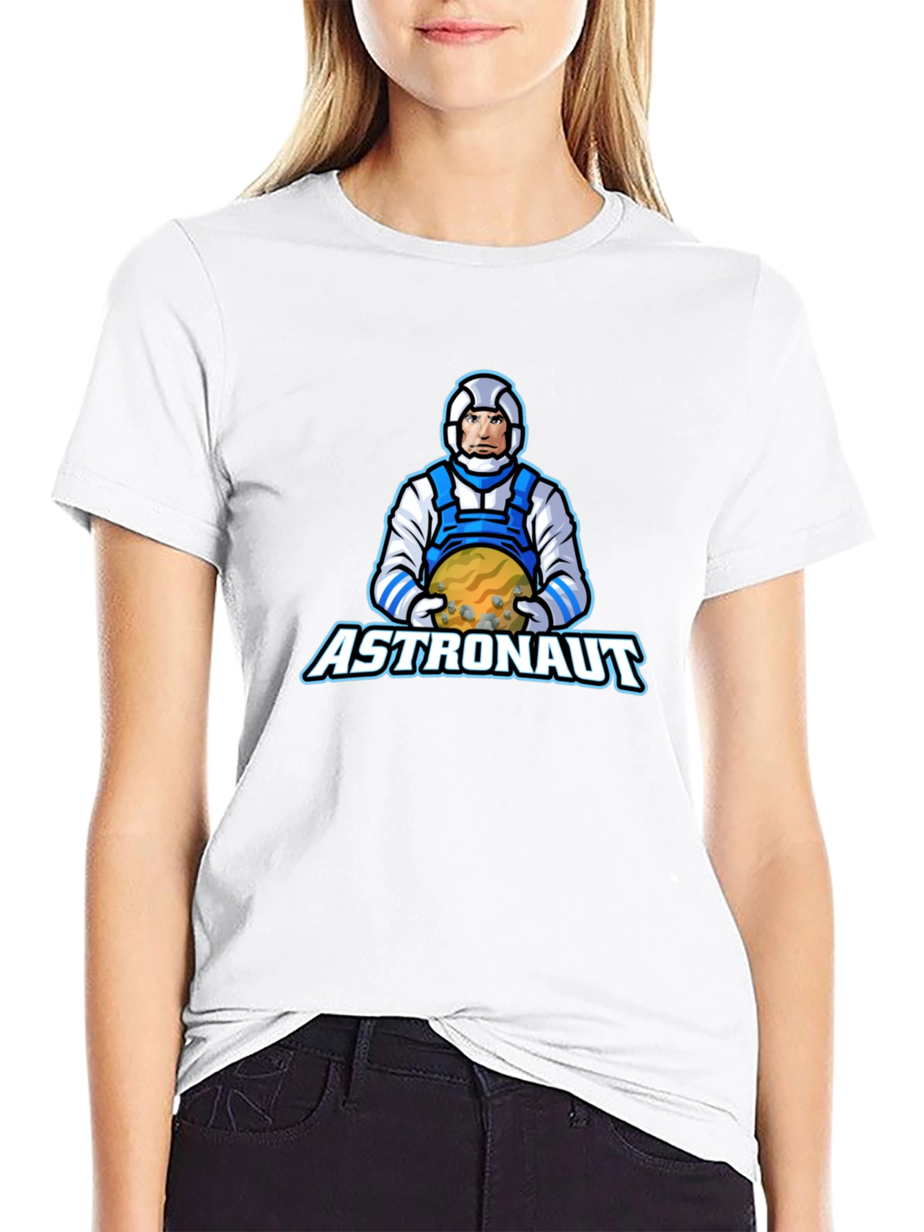 Astronaut Graphic Tee - Space Explorer T-Shirt