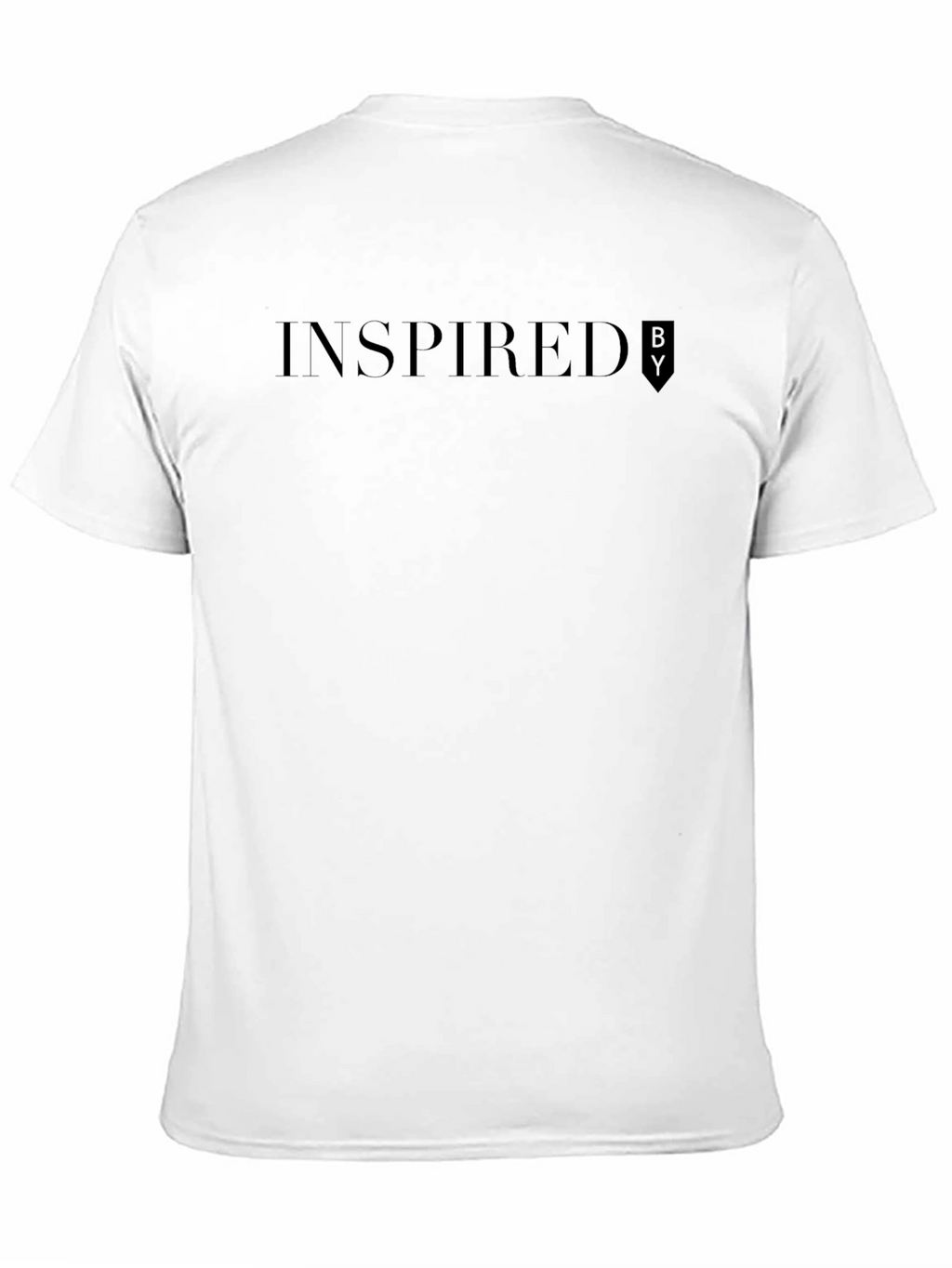 Inspired By Mens Black Graphic T-Shirt