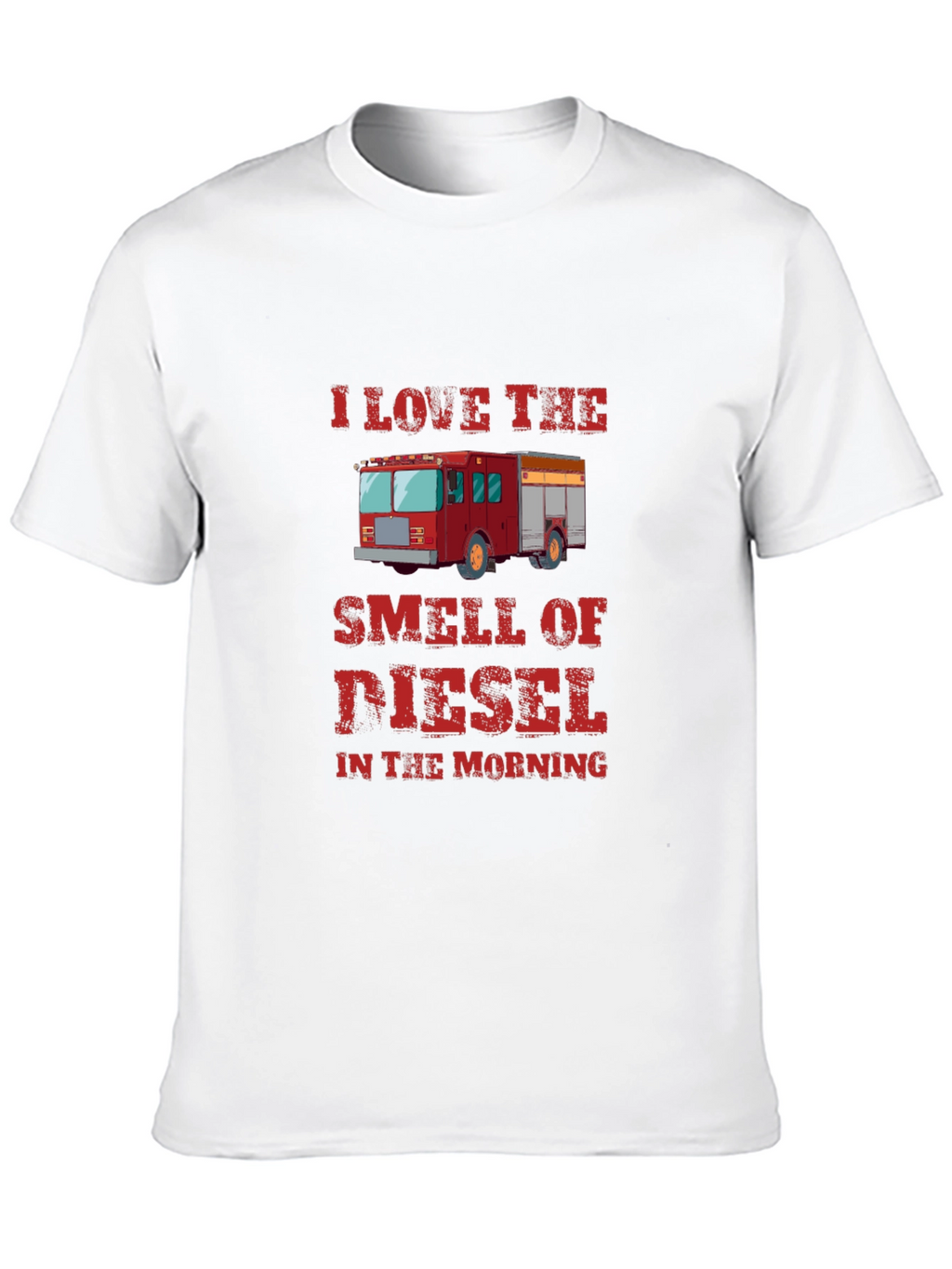 Diesel Smell Firetruck Graphic Tee
