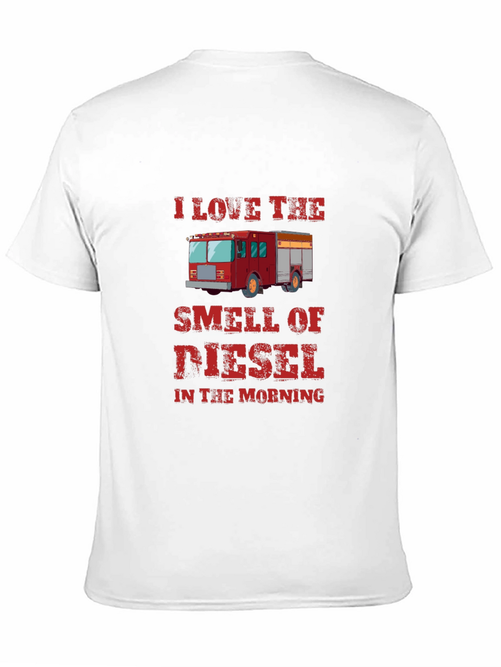 Diesel Smell Firetruck Graphic Tee