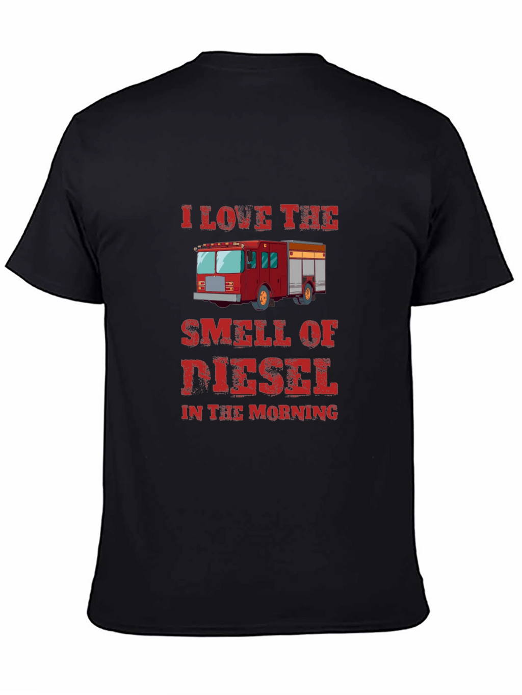 Diesel Smell Firetruck Graphic Tee