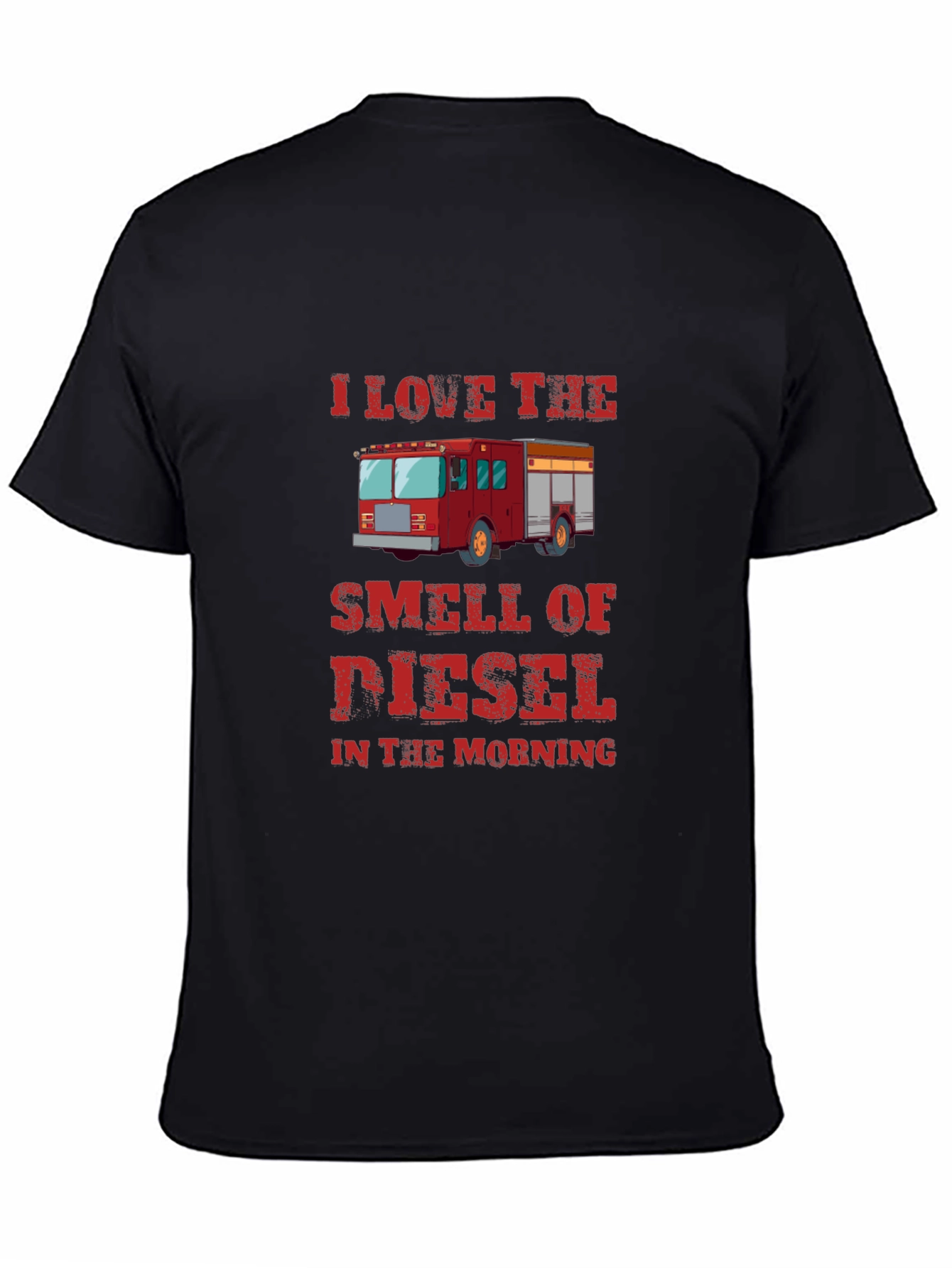 Diesel Smell Firetruck Graphic Tee