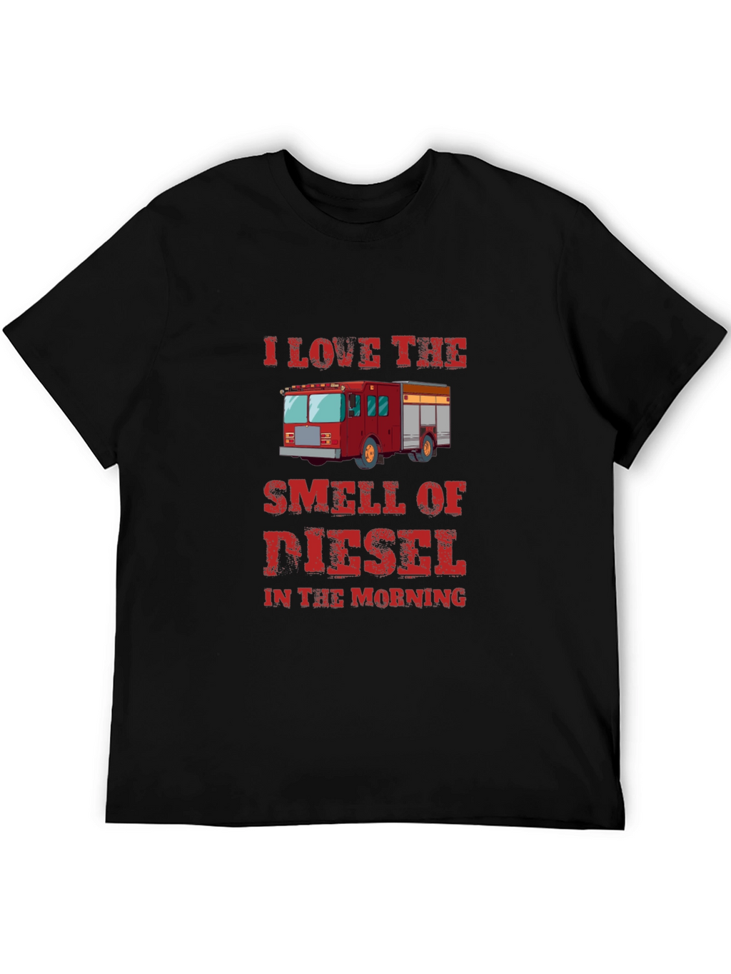 Diesel Smell Firetruck Graphic Tee