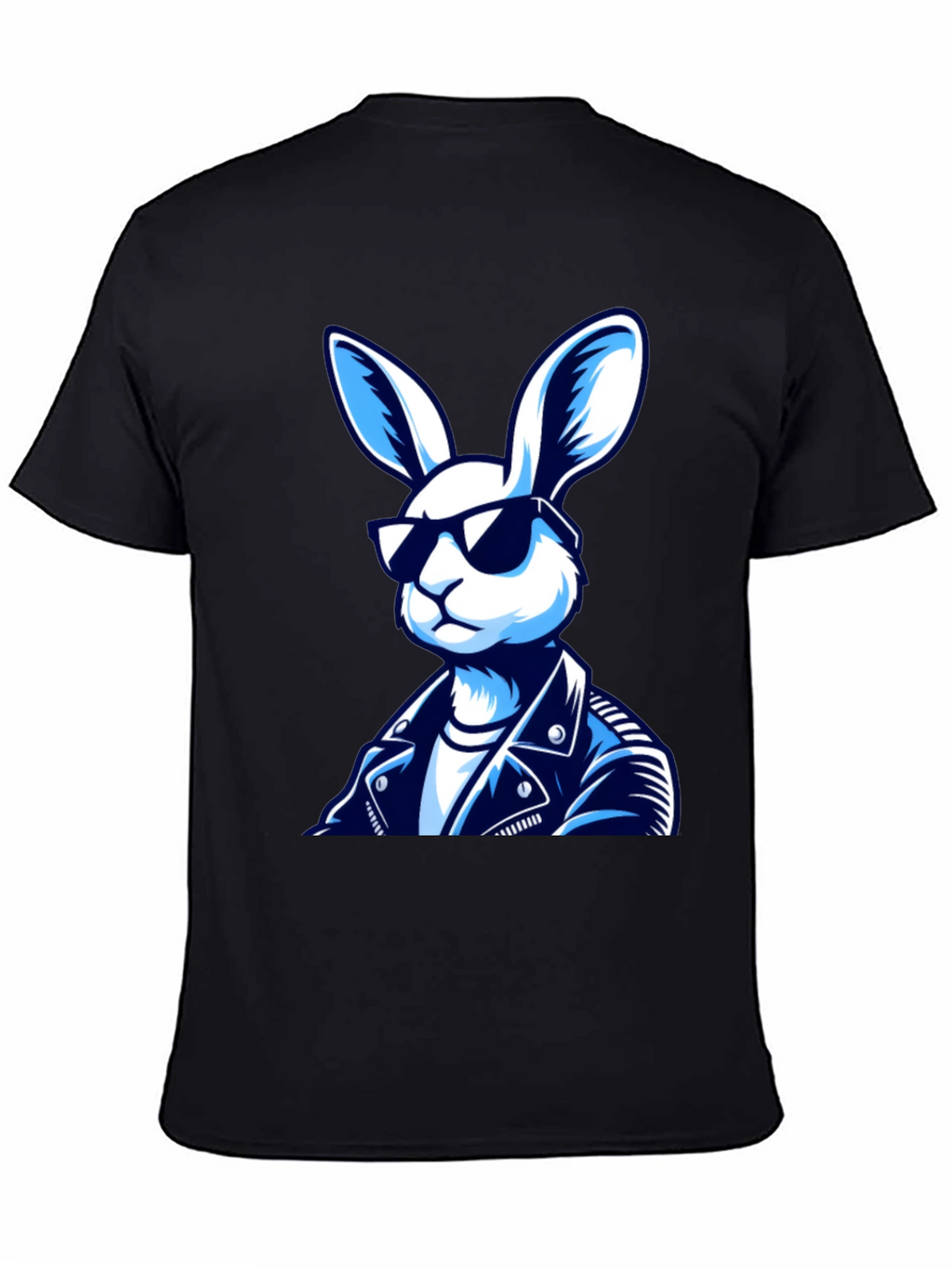 Cool Rabbit T-Shirt - Black