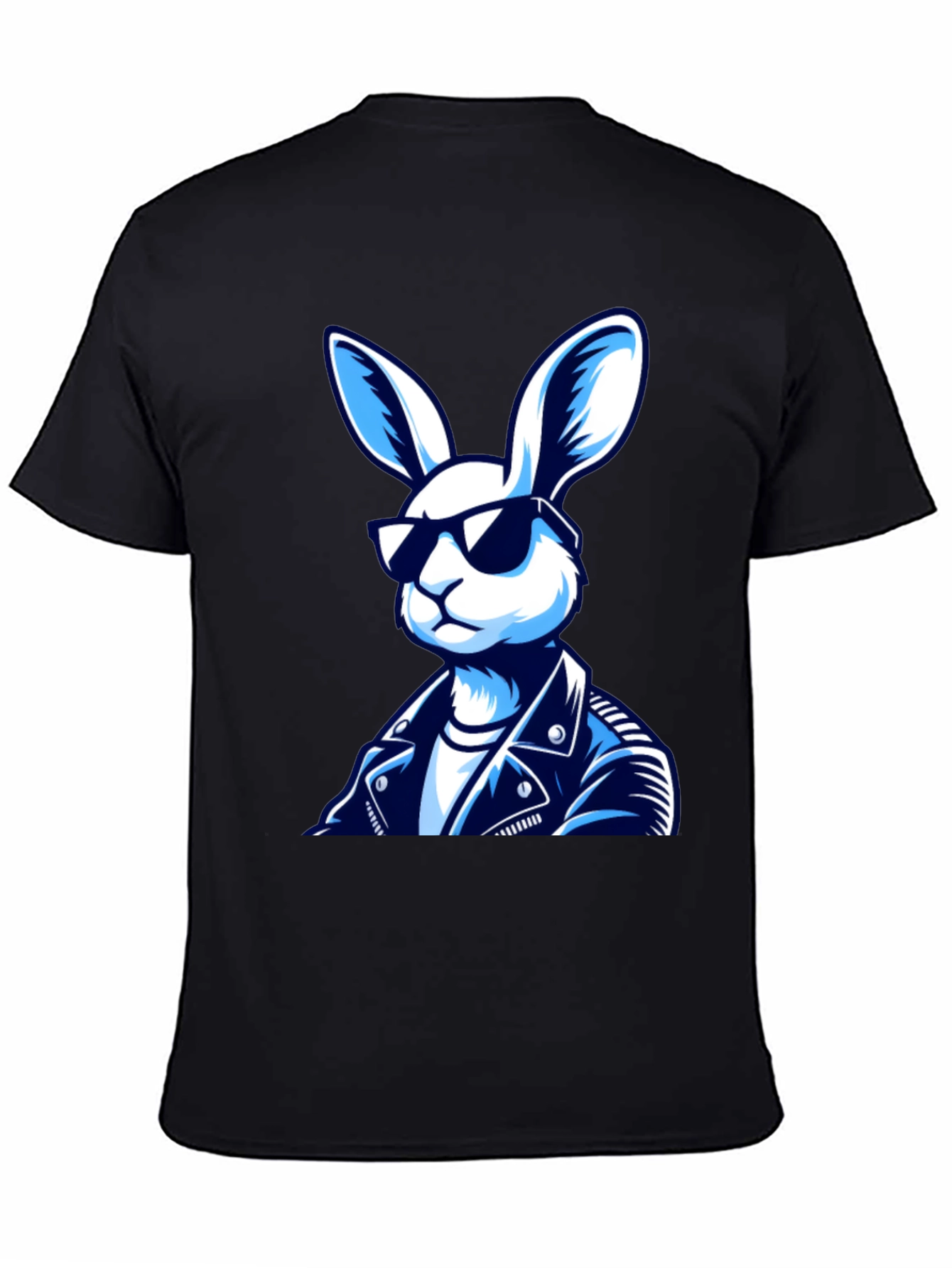 Cool Rabbit T-Shirt - Black