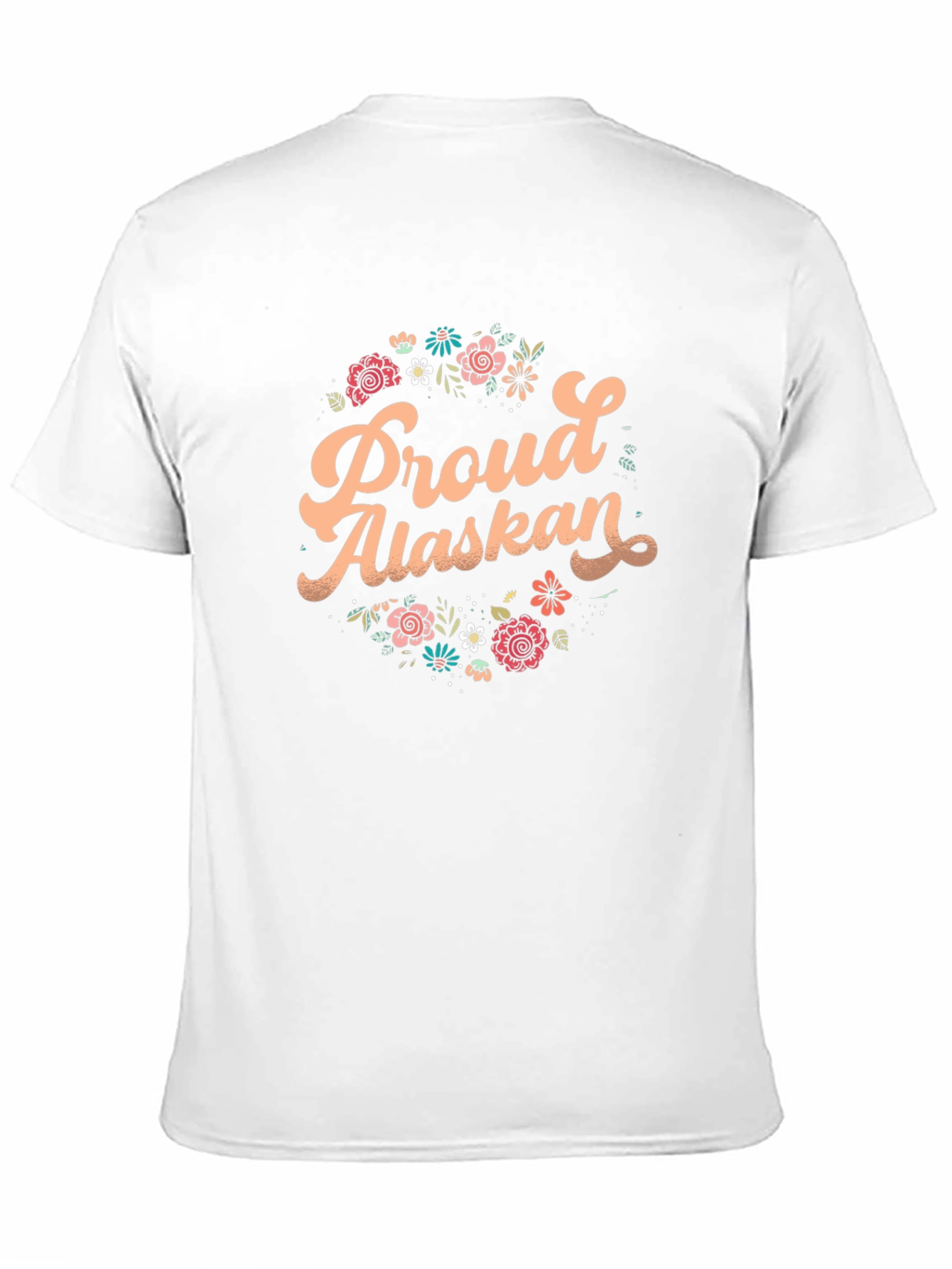 Proud Alaskan Floral T-Shirt