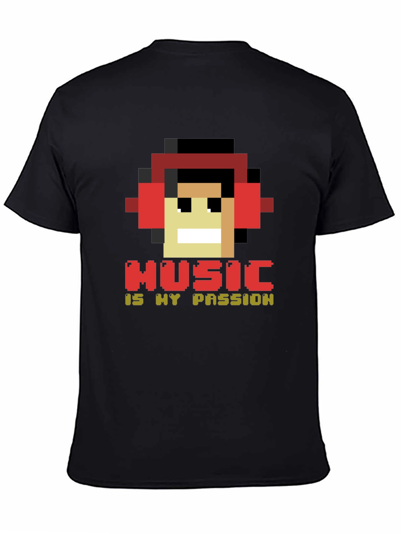 Pixel Music Lover Graphic Tee