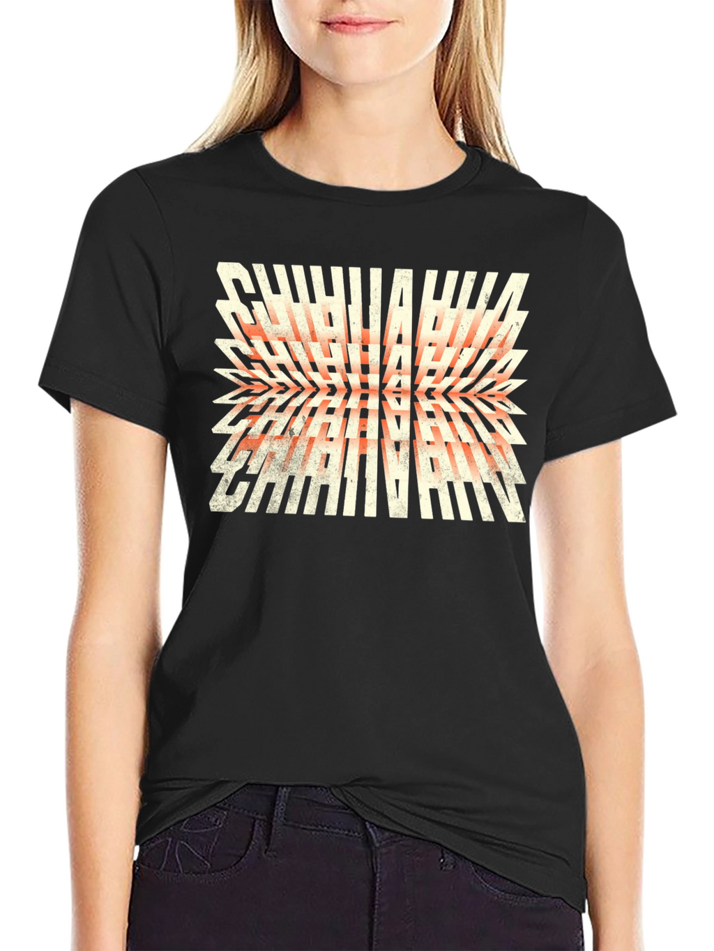 Trendy Chihuahua Graphic Tee - Modern Pet Lovers Shirt