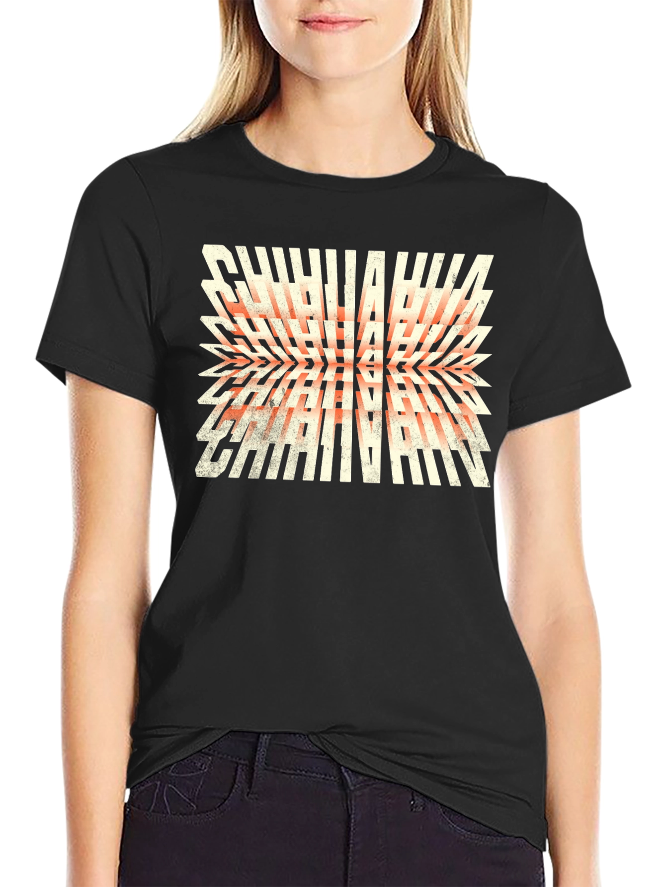 Trendy Chihuahua Graphic Tee - Modern Pet Lovers Shirt