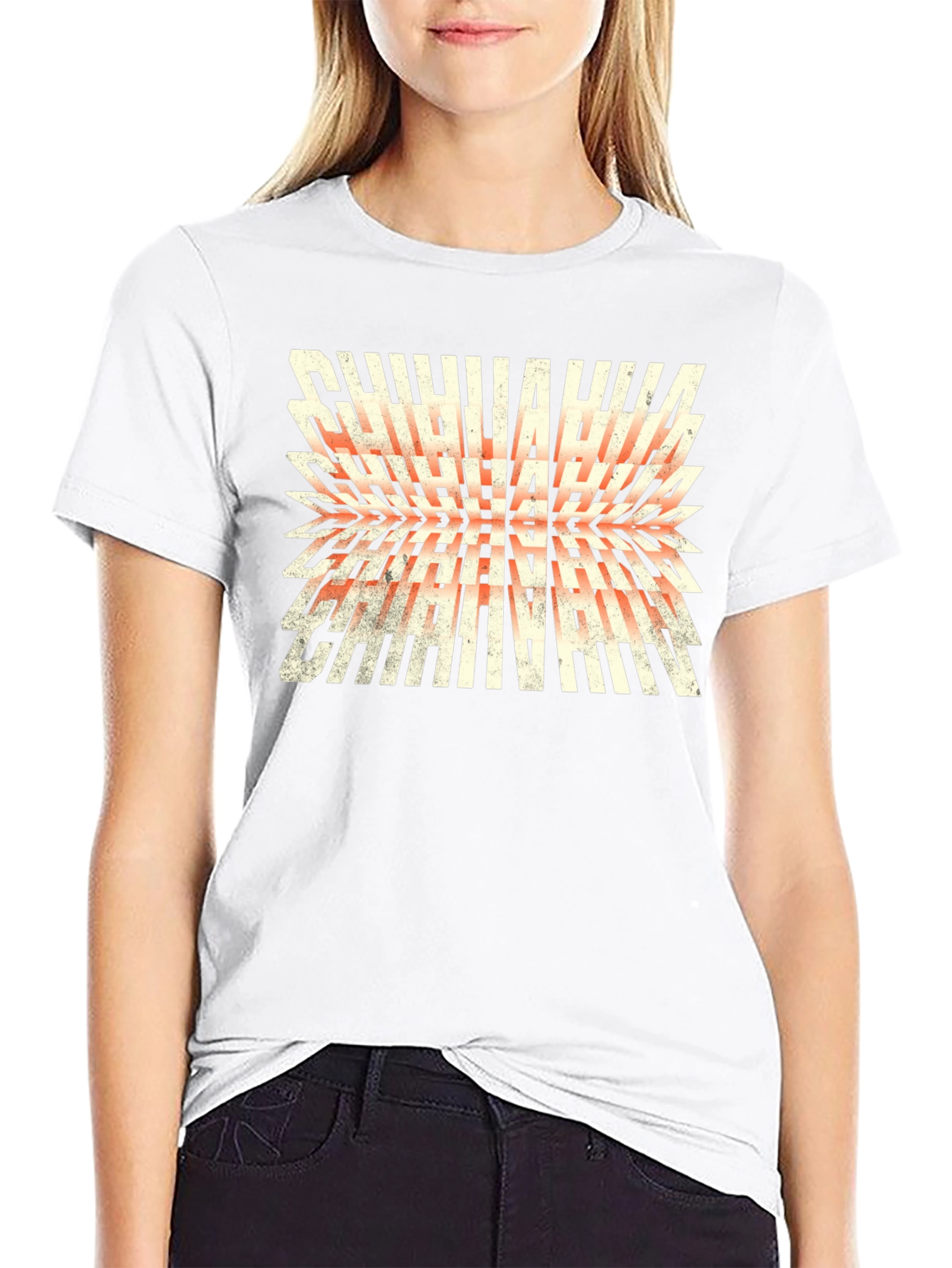 Trendy Chihuahua Graphic Tee - Modern Pet Lovers Shirt