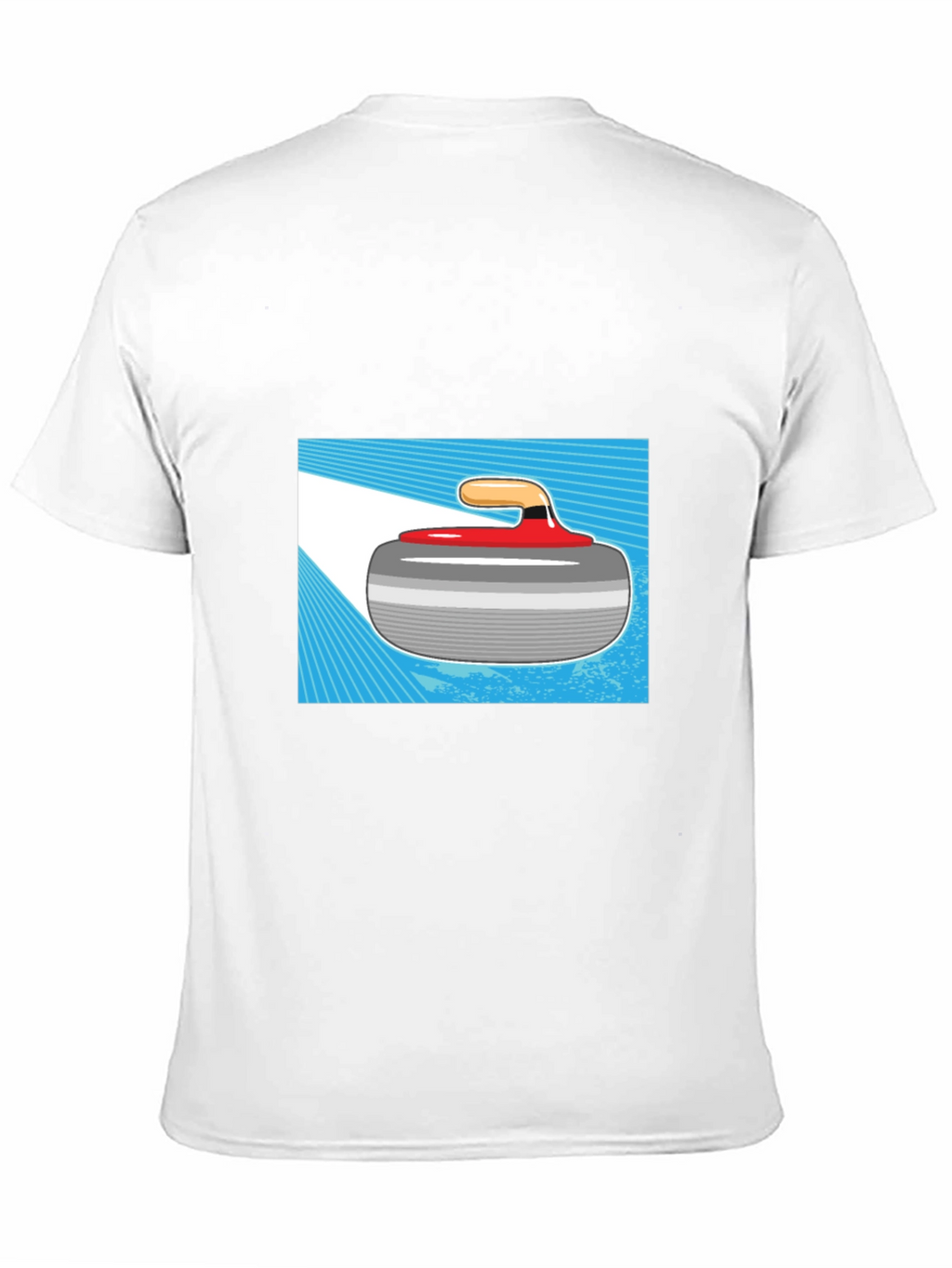 Curling Stone Graphic T-Shirt