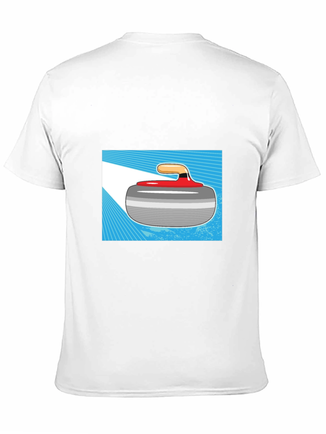 Curling Stone Graphic T-Shirt