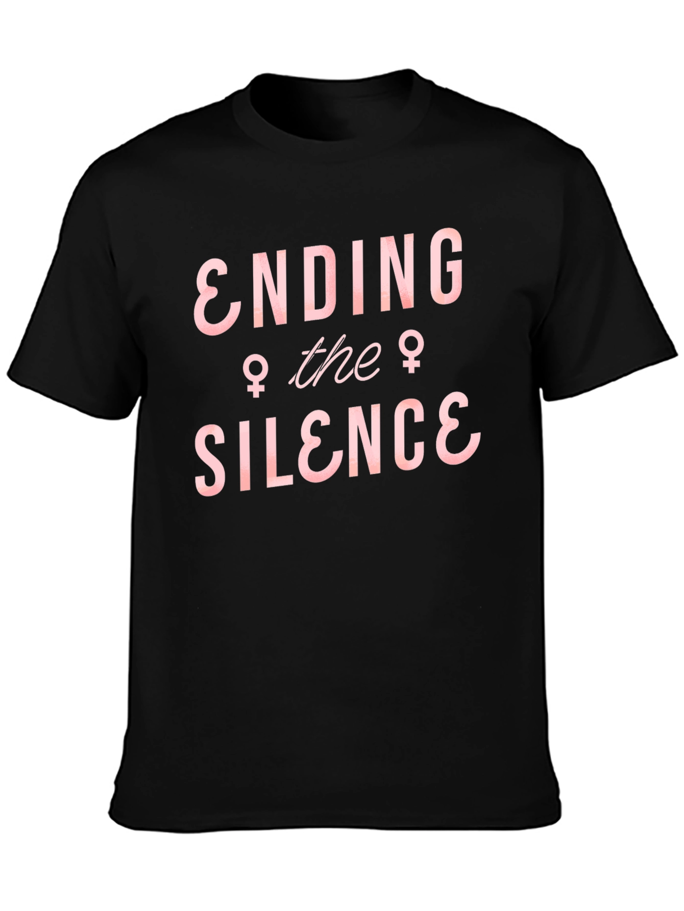 Ending the Silence Graphic Tee - Black