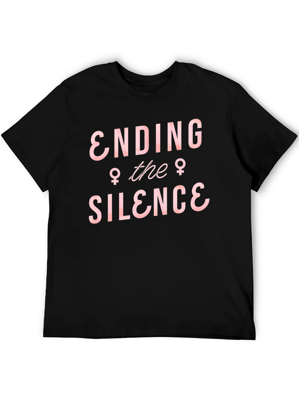 Ending the Silence Graphic Tee - Black