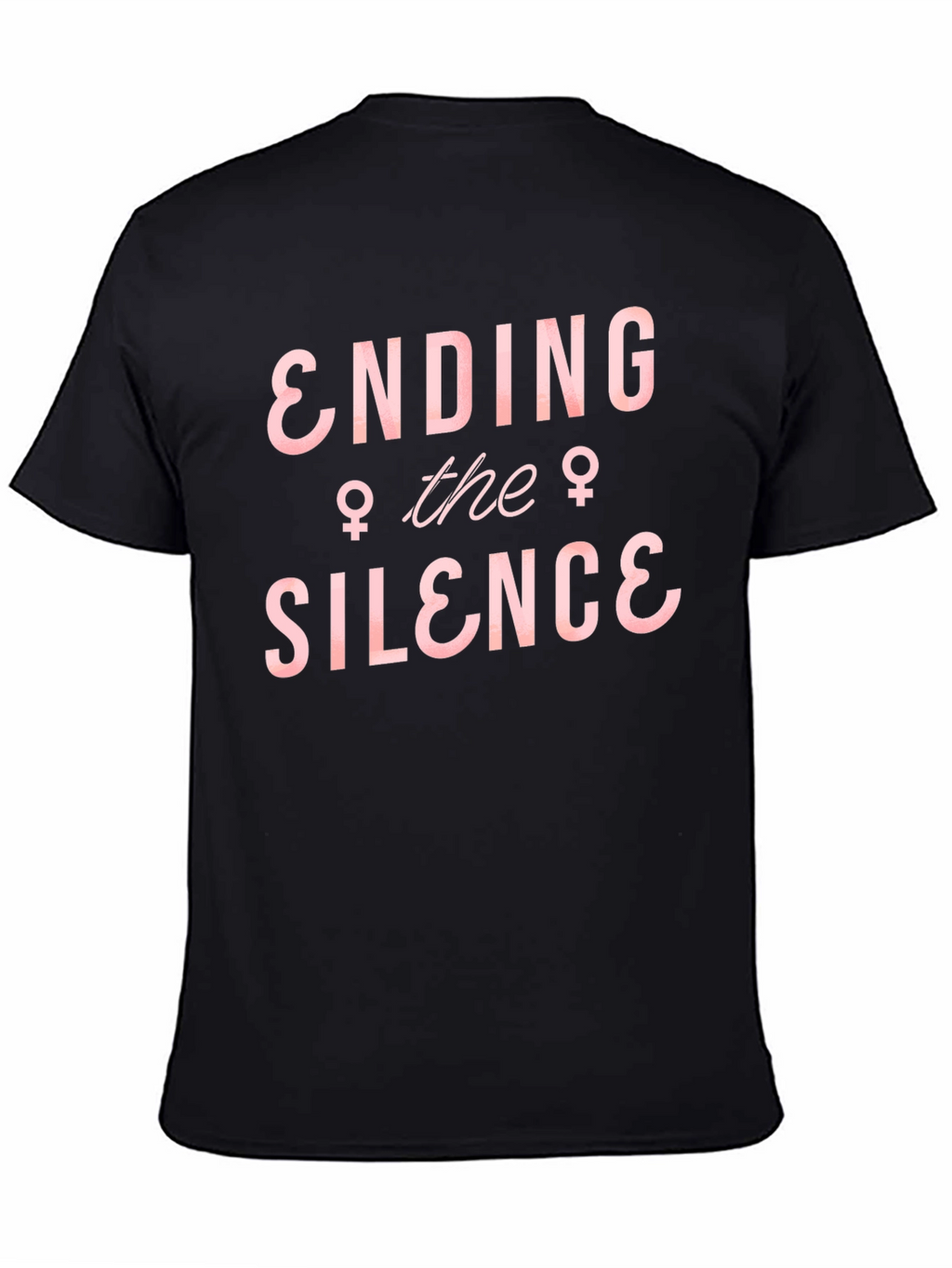 Ending the Silence Graphic Tee - Black