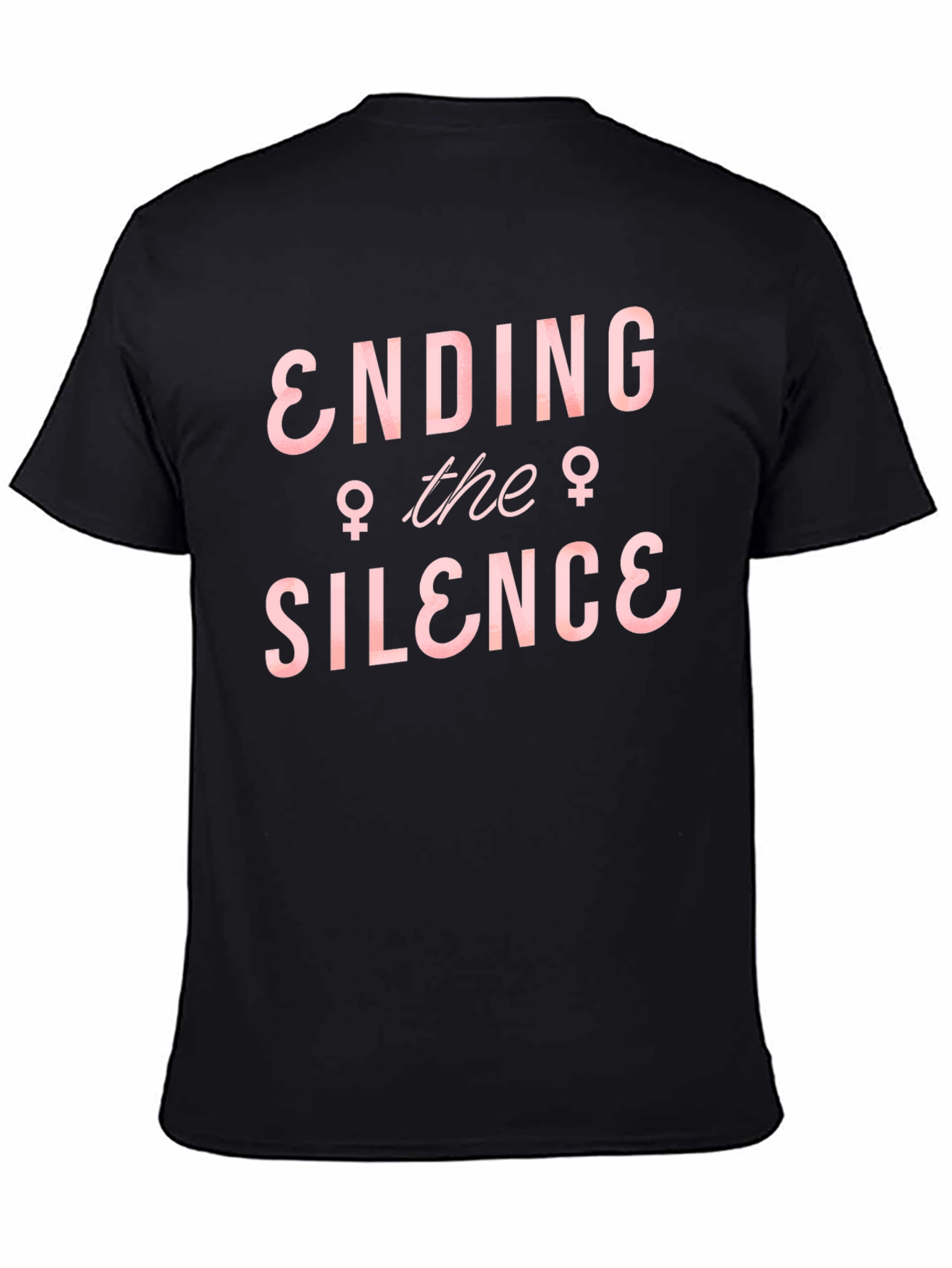 Ending the Silence Graphic Tee - Black
