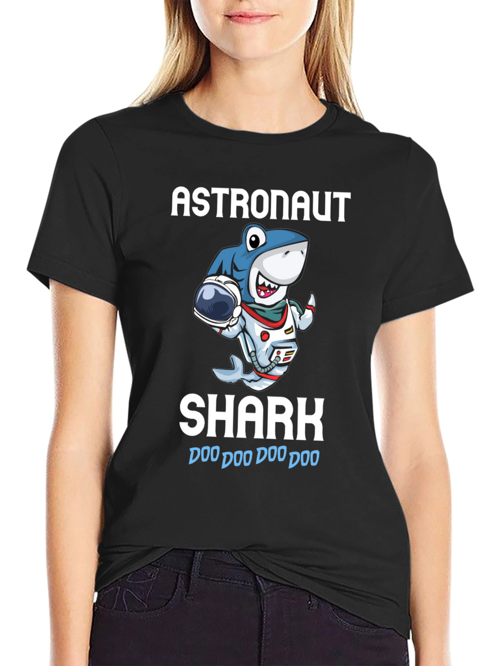 Astronaut Shark T-Shirt - Doo Doo Doo!