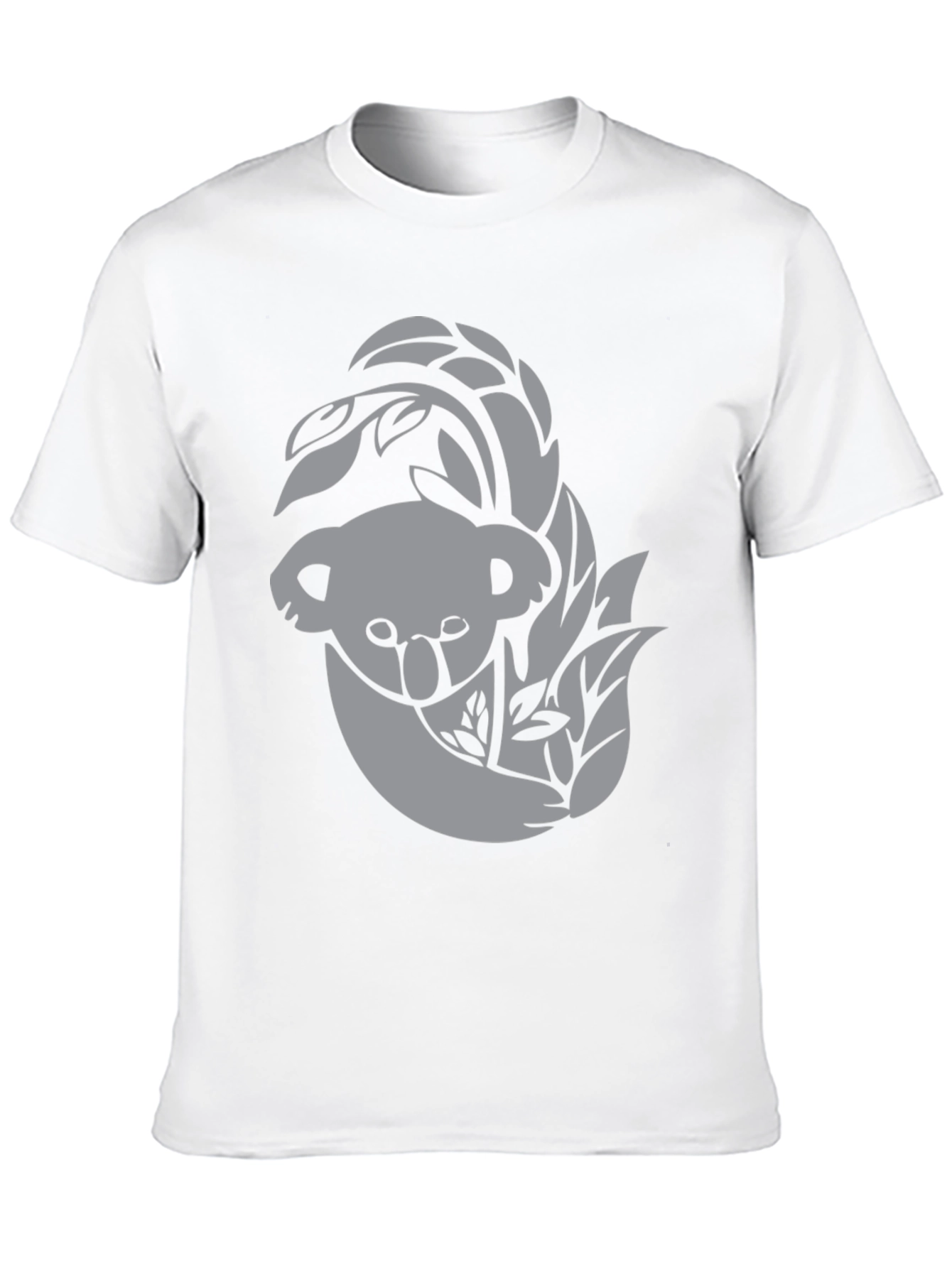 Koala & Eucalyptus Graphic T-Shirt - Soft Cotton Tee