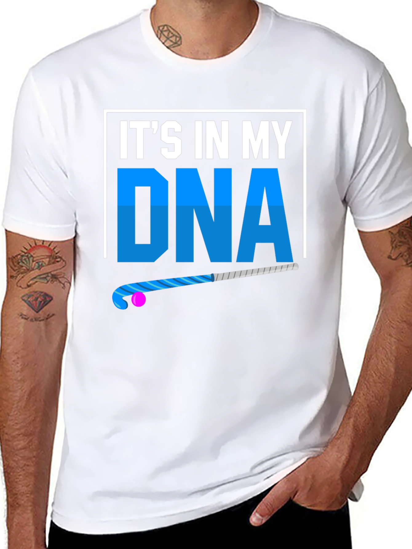 Its In My DNA Field Hockey T-Shirt