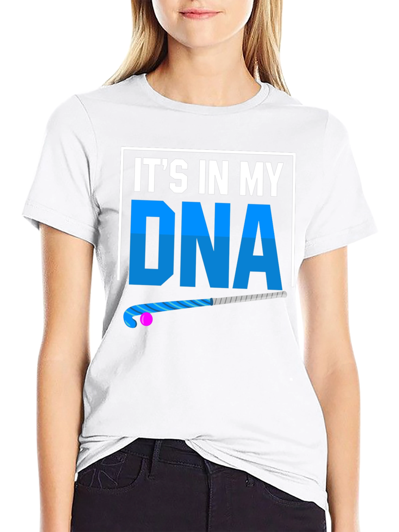 Its In My DNA Field Hockey T-Shirt