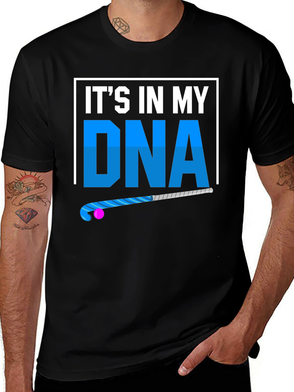 Its In My DNA Field Hockey T-Shirt