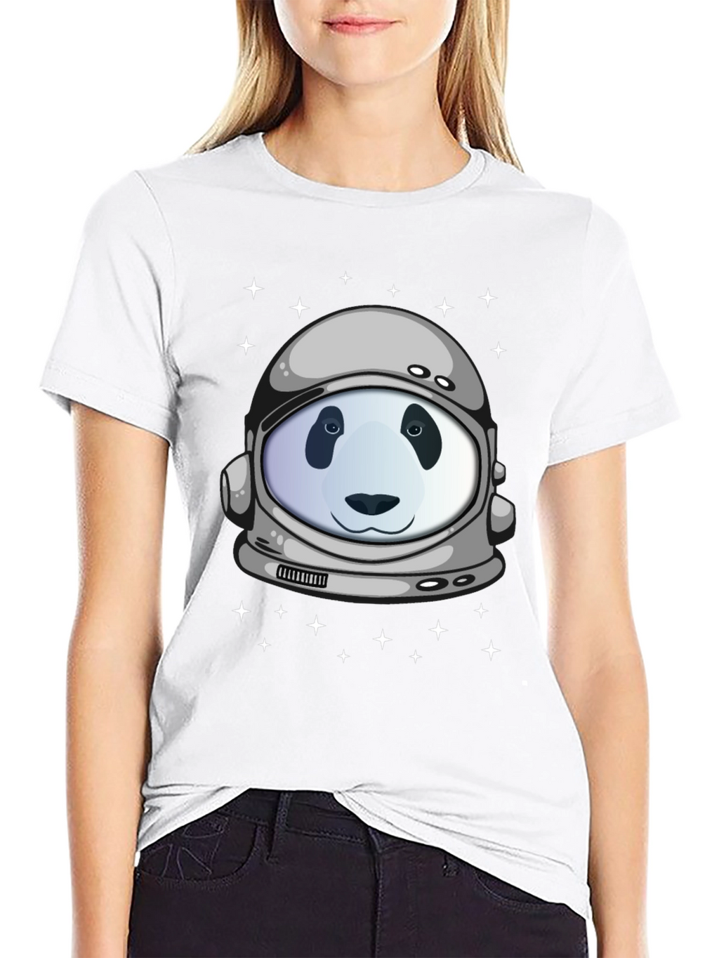 Panda Astronaut T-Shirt - Space Explorer Tee