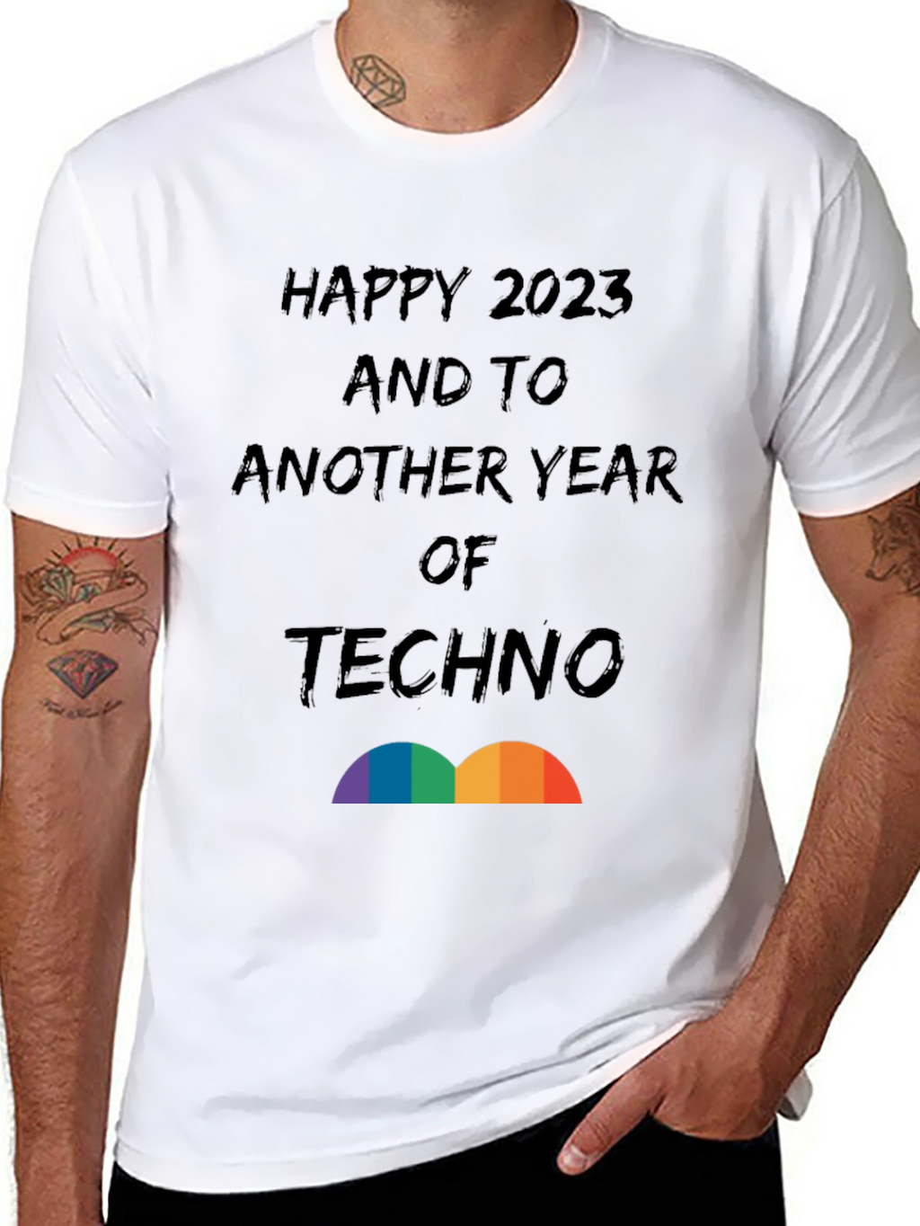 Happy 2023 Techno T-Shirt