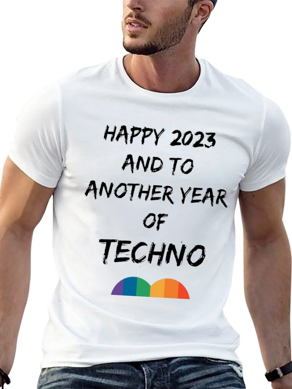 Happy 2023 Techno T-Shirt