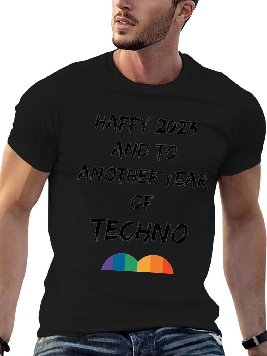 Happy 2023 Techno T-Shirt