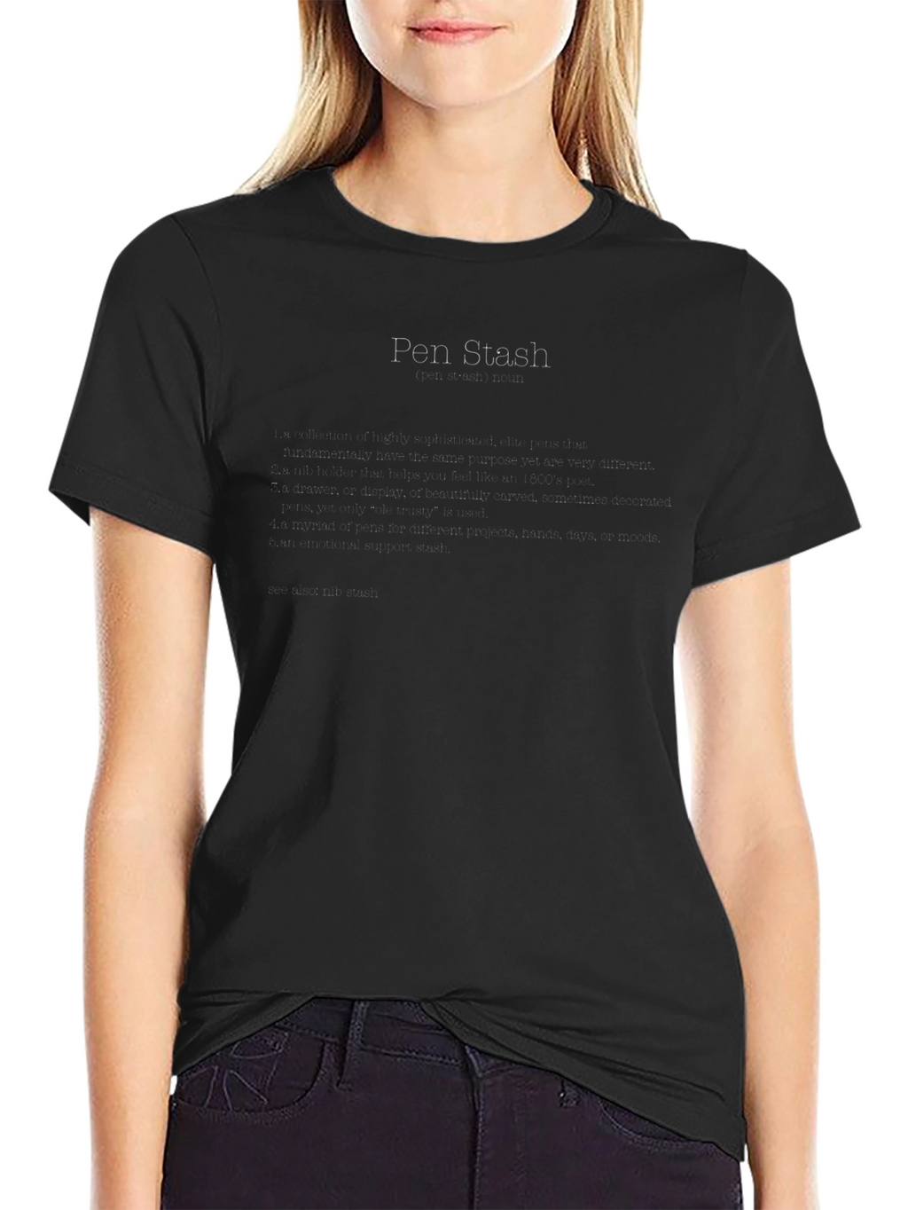 Pen Stash Graphic T-Shirt