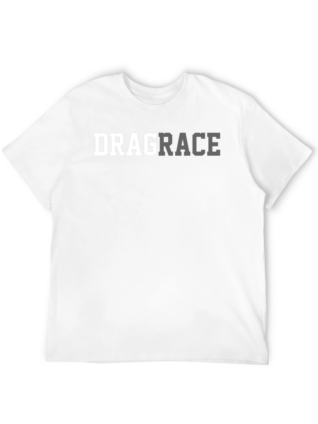 Drag Race Graphic Tee - Black Crew Neck