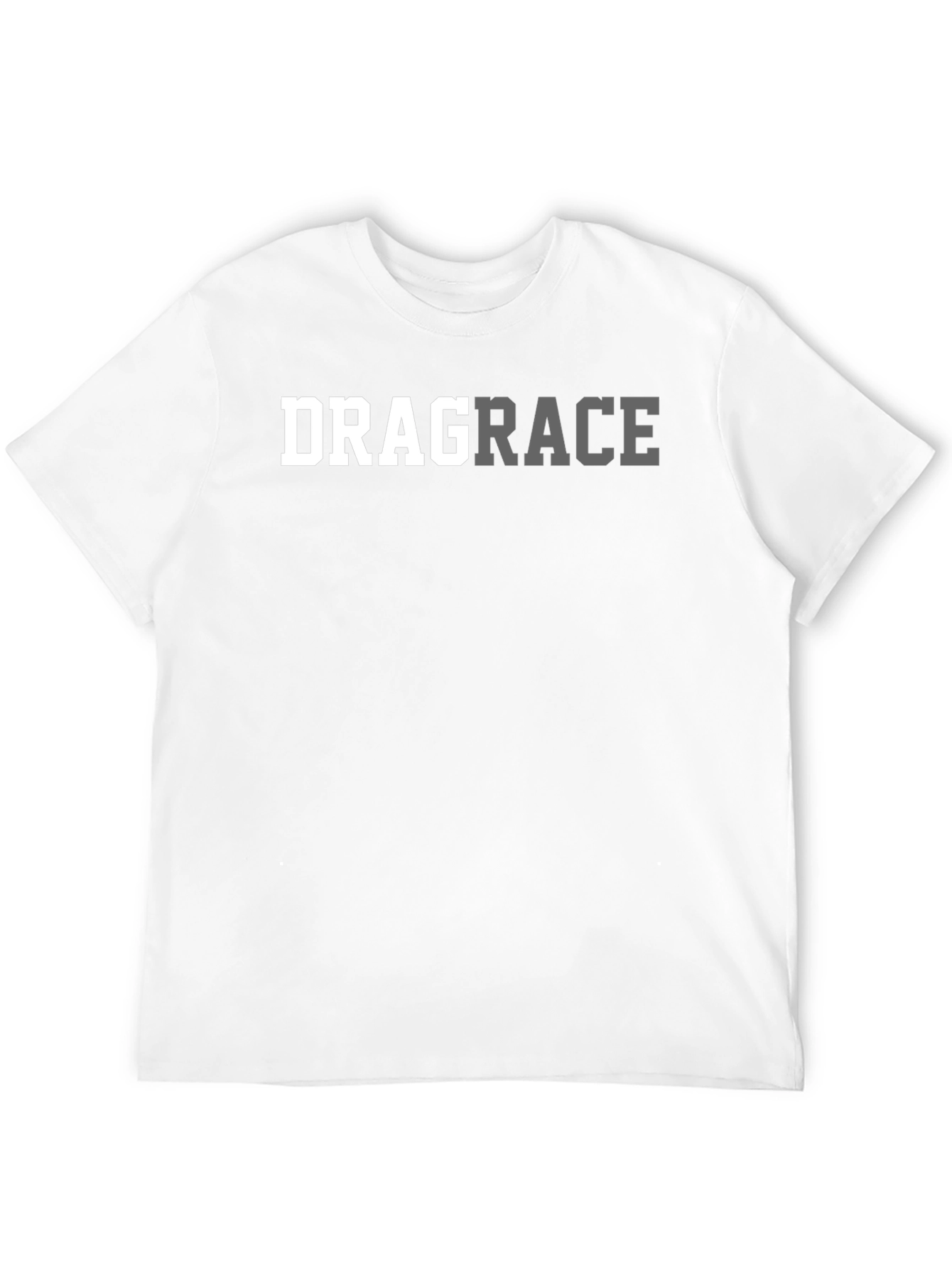 Drag Race Graphic Tee - Black Crew Neck
