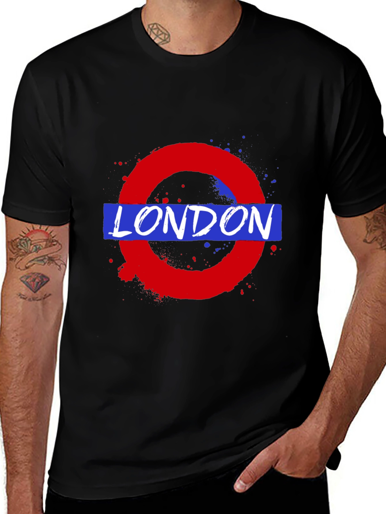 London Underground Style Graphic Tee