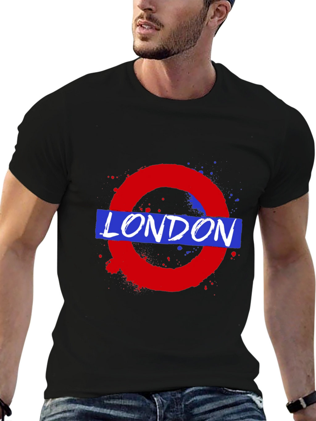 London Underground Style Graphic Tee