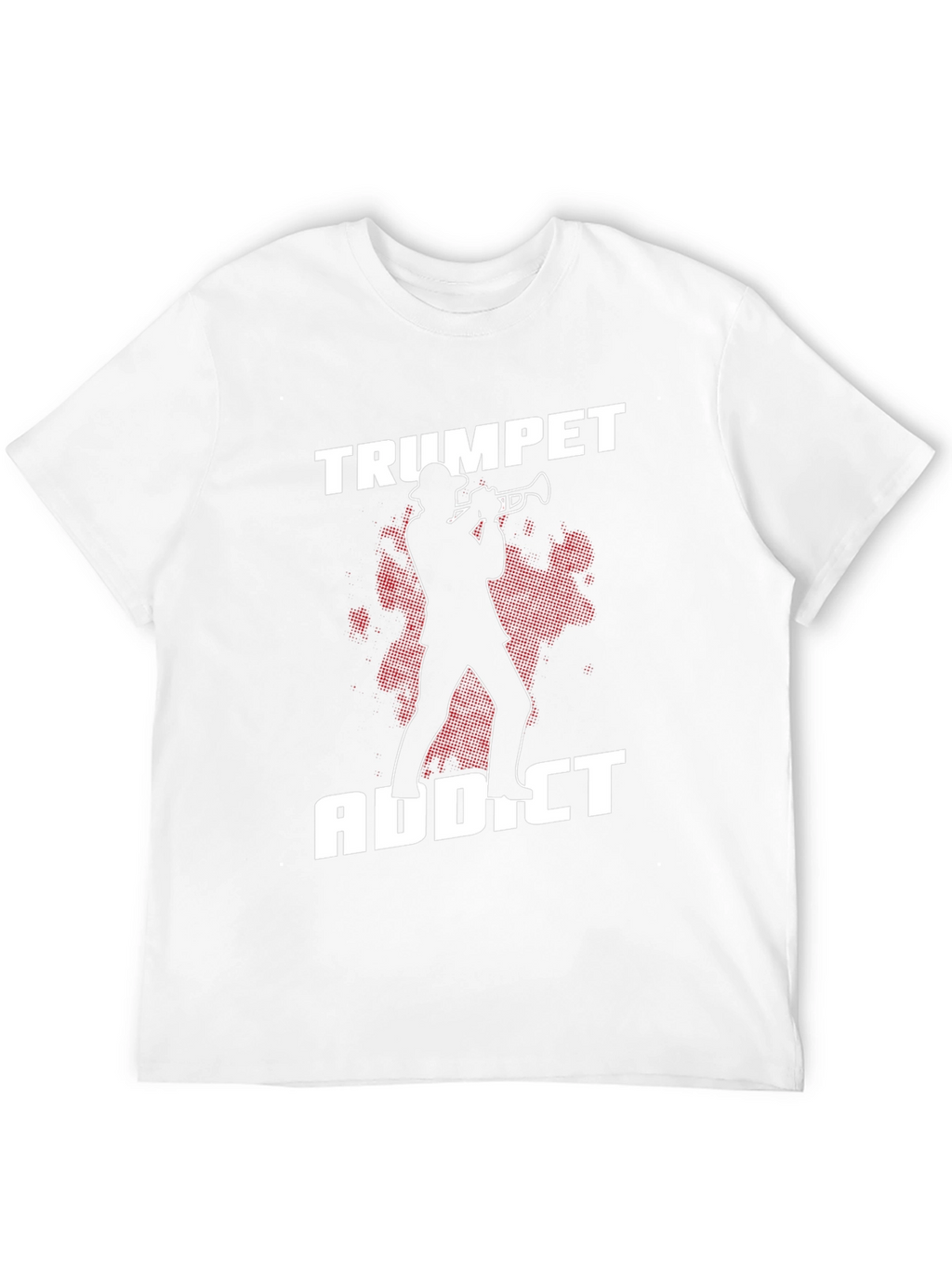 Trumpet Addict Graphic Tee - Musician T-Shirt