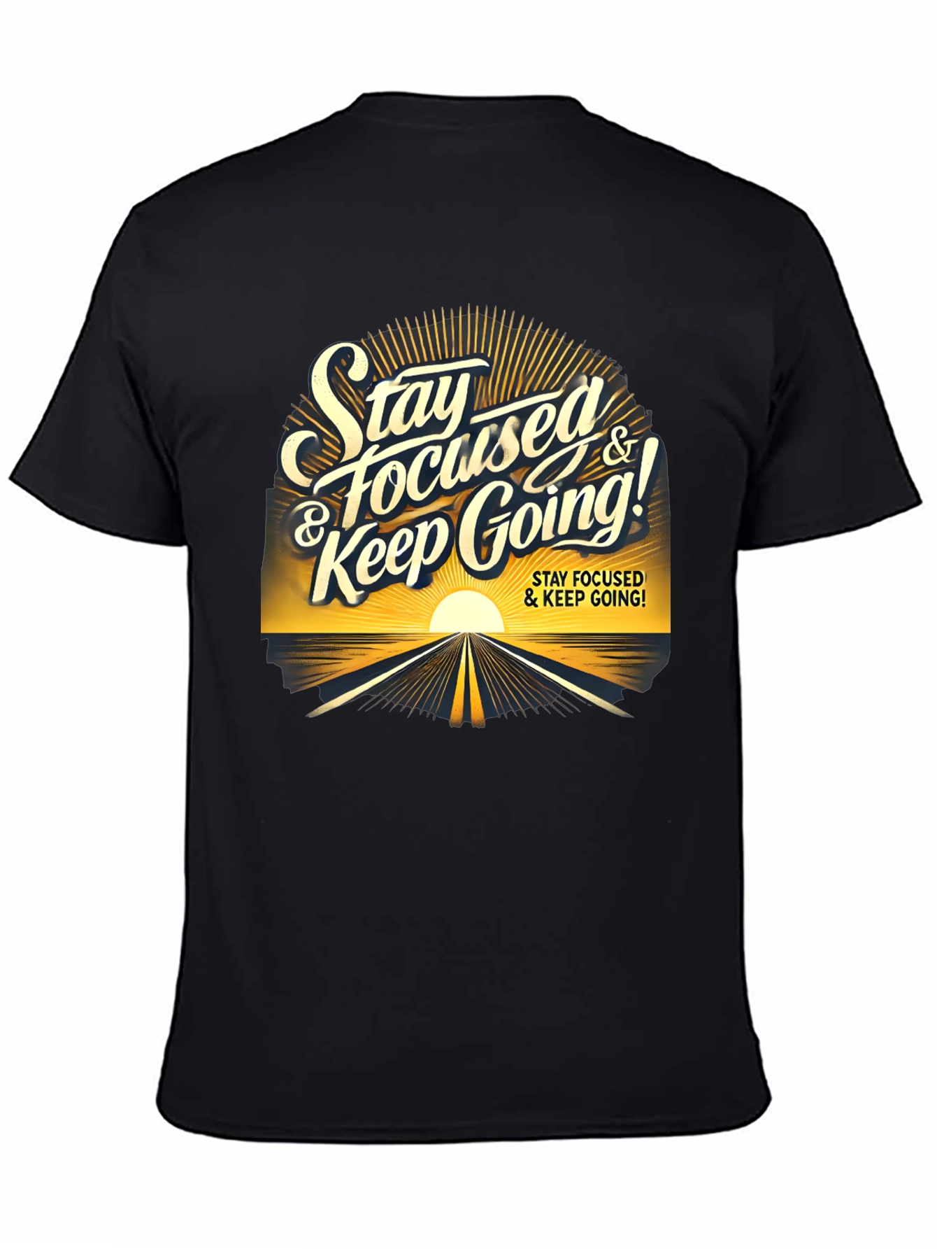 Stay Focused Graphic Tee - Motivation & Style