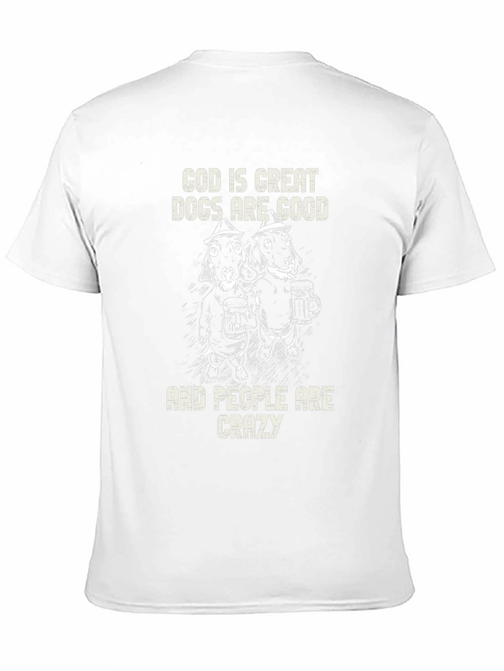 God Is Great Dogs Are Good Graphic Tee