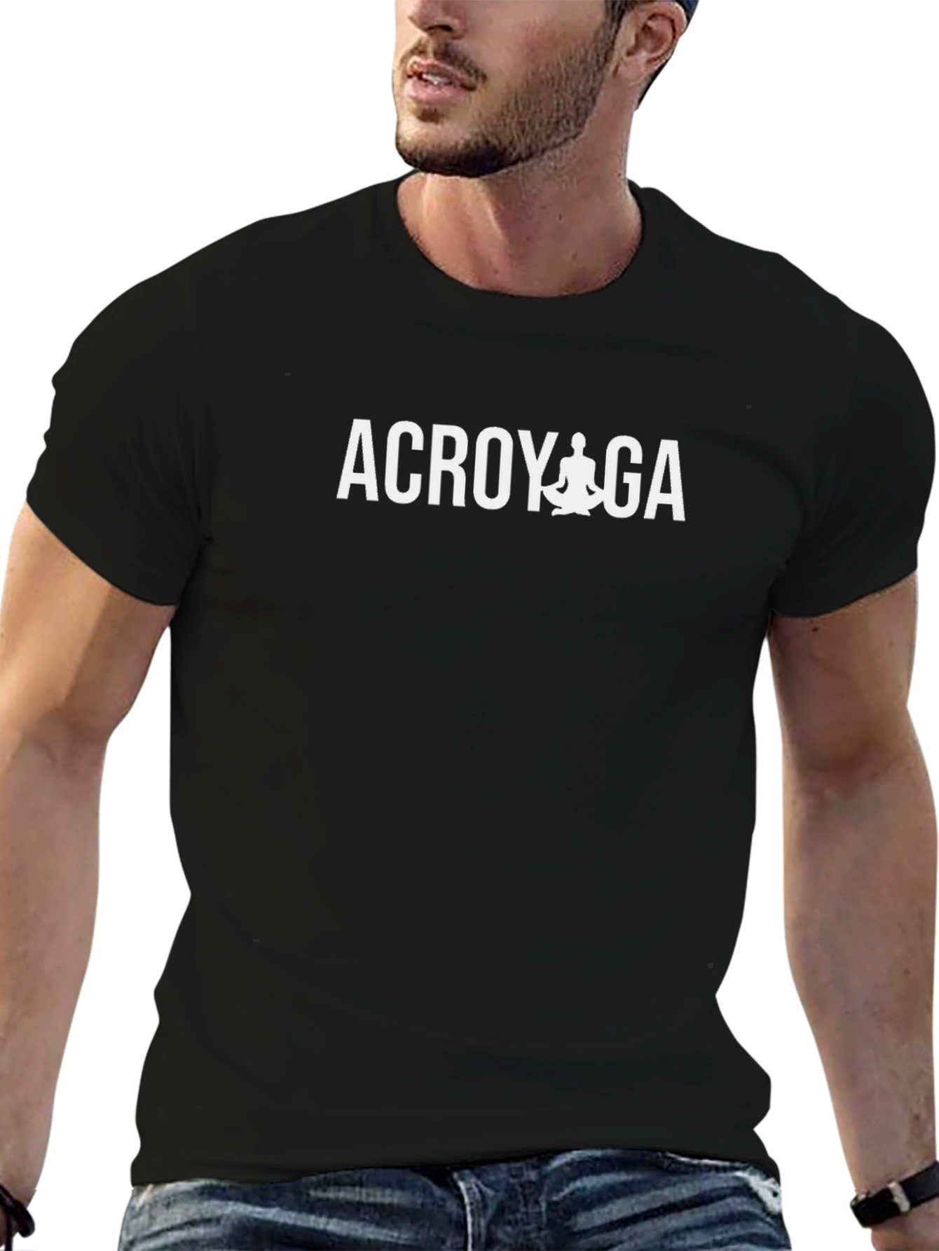 Acro Yoga Black T-Shirt