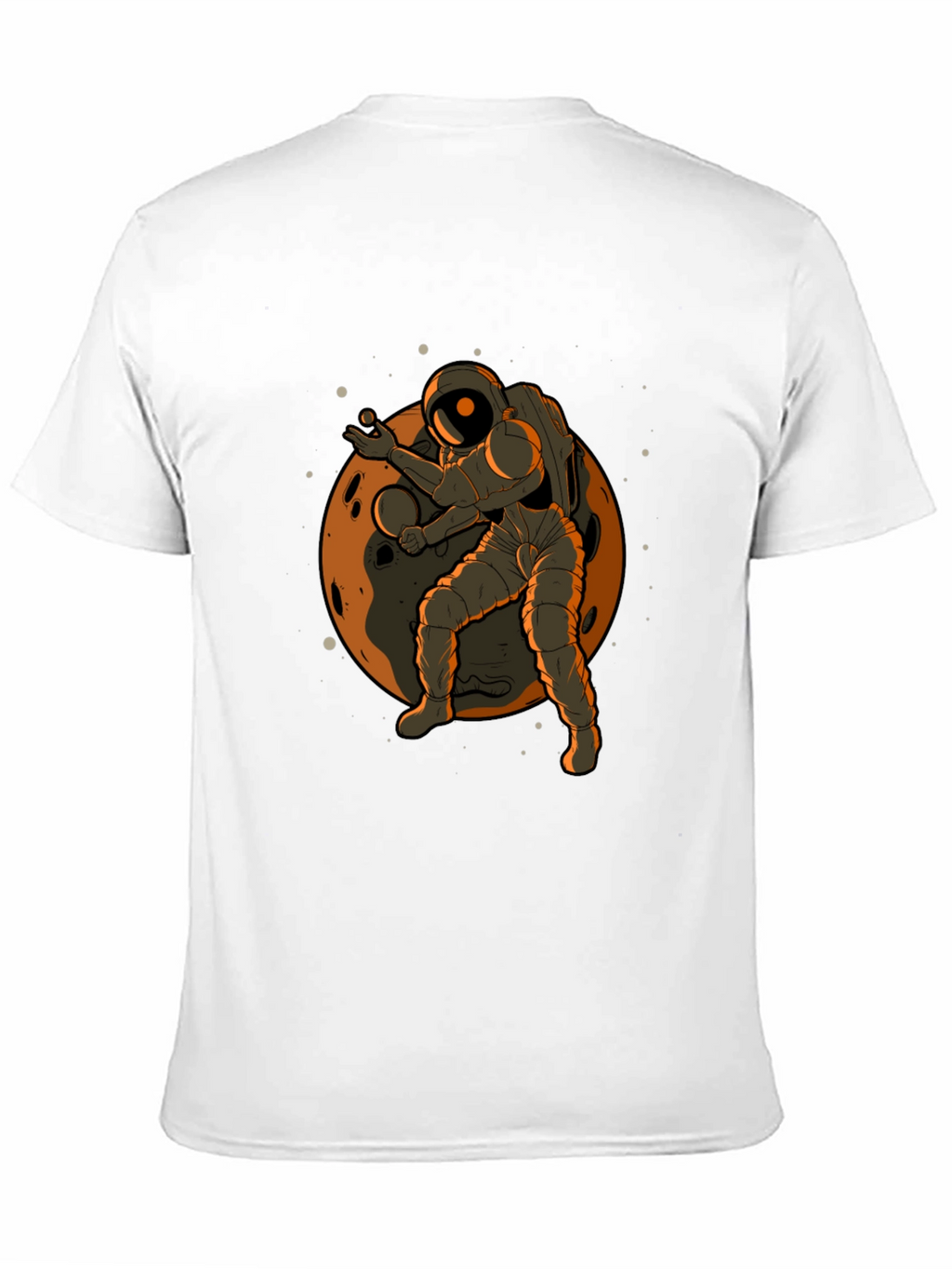 Astronaut on Moon Graphic T-Shirt