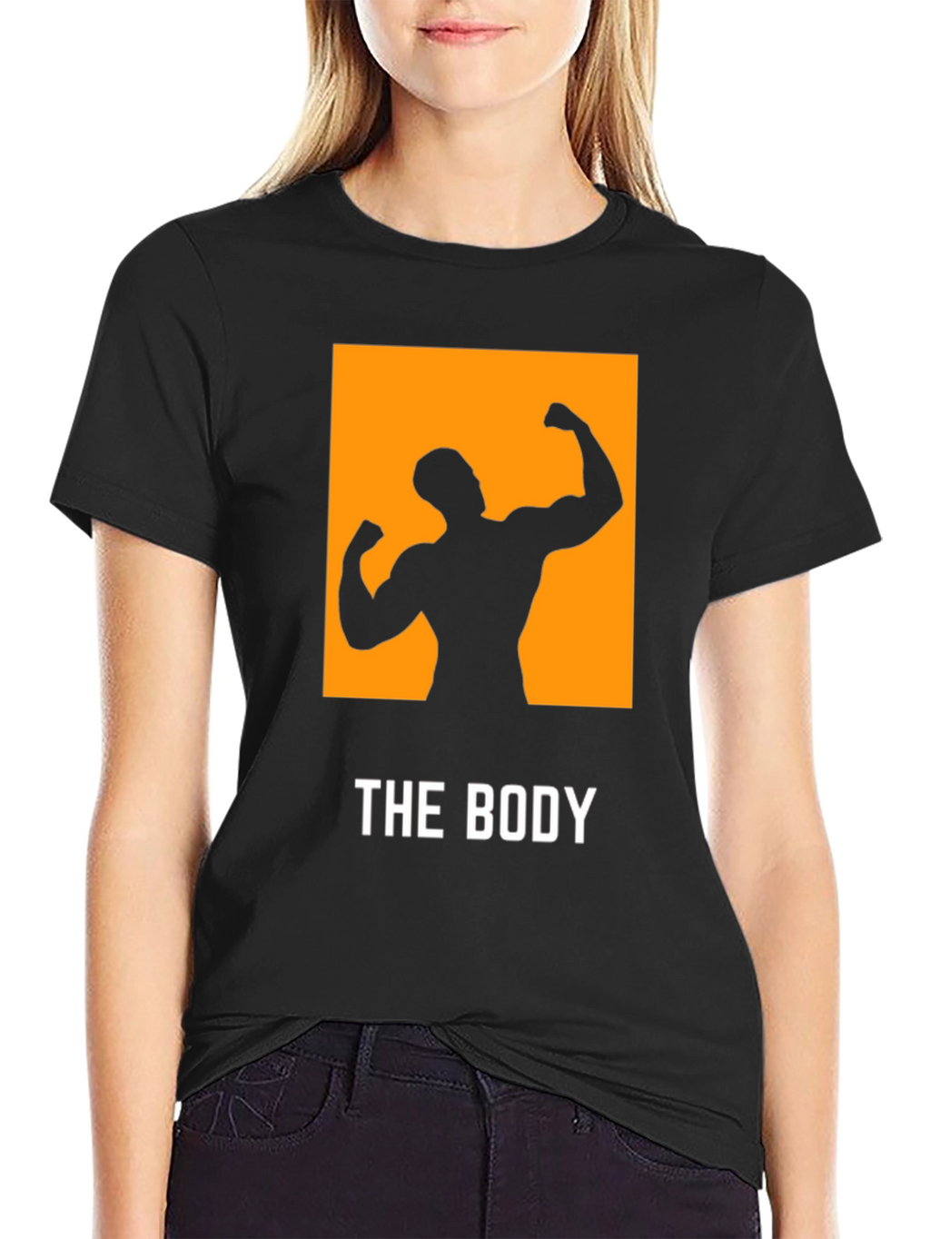 The Bodybuilder Graphic T-Shirt - Black