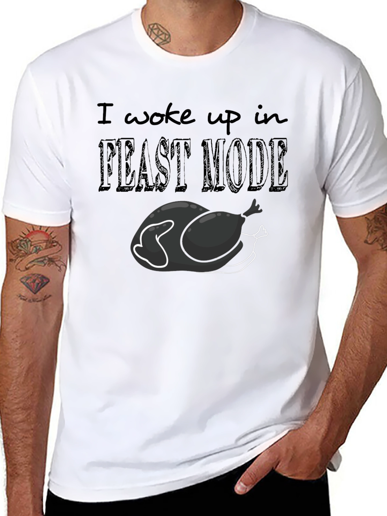 Feast Mode Turkey Graphic Tee