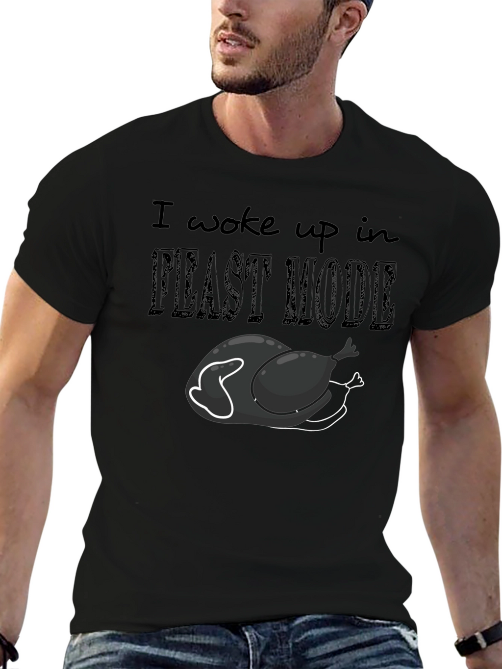 Feast Mode Turkey Graphic Tee